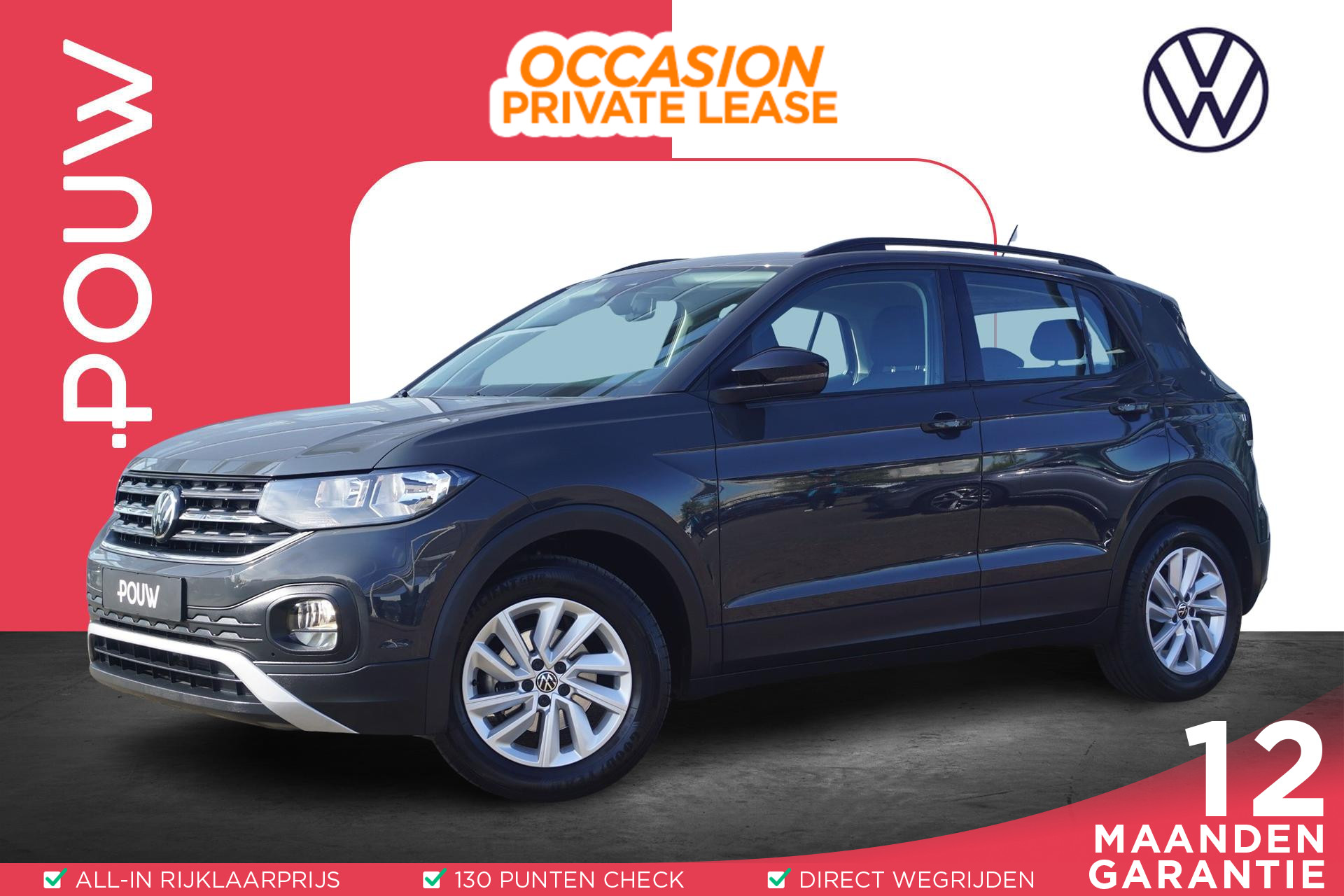 Volkswagen T-Cross 1.0 TSI 95pk Life | Adaptive Cruise | Airco