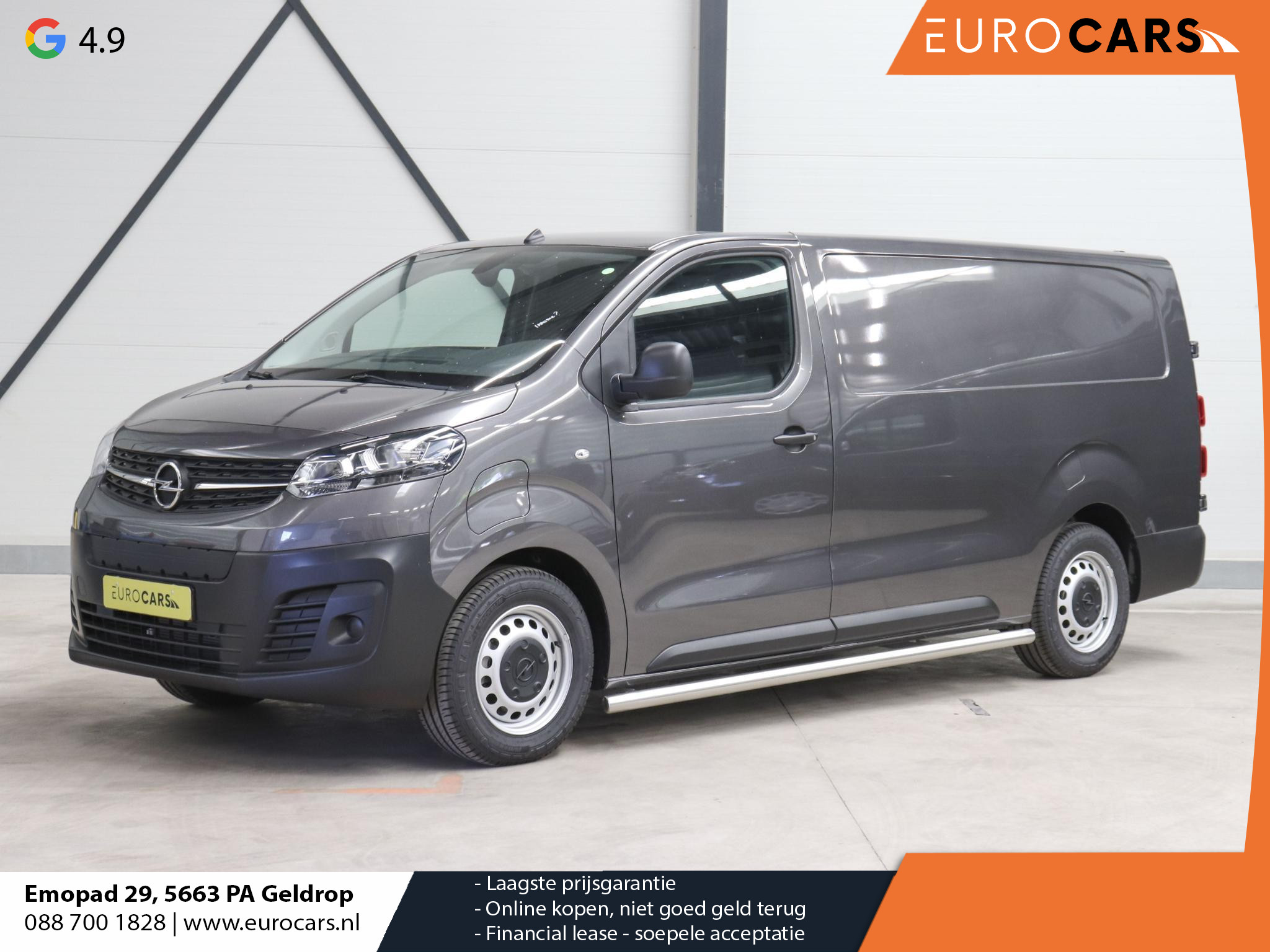 Opel Vivaro-e L3H1 Edition 75 kWh Automaat Cruise control Navigatie WLTP 317km Actieradius