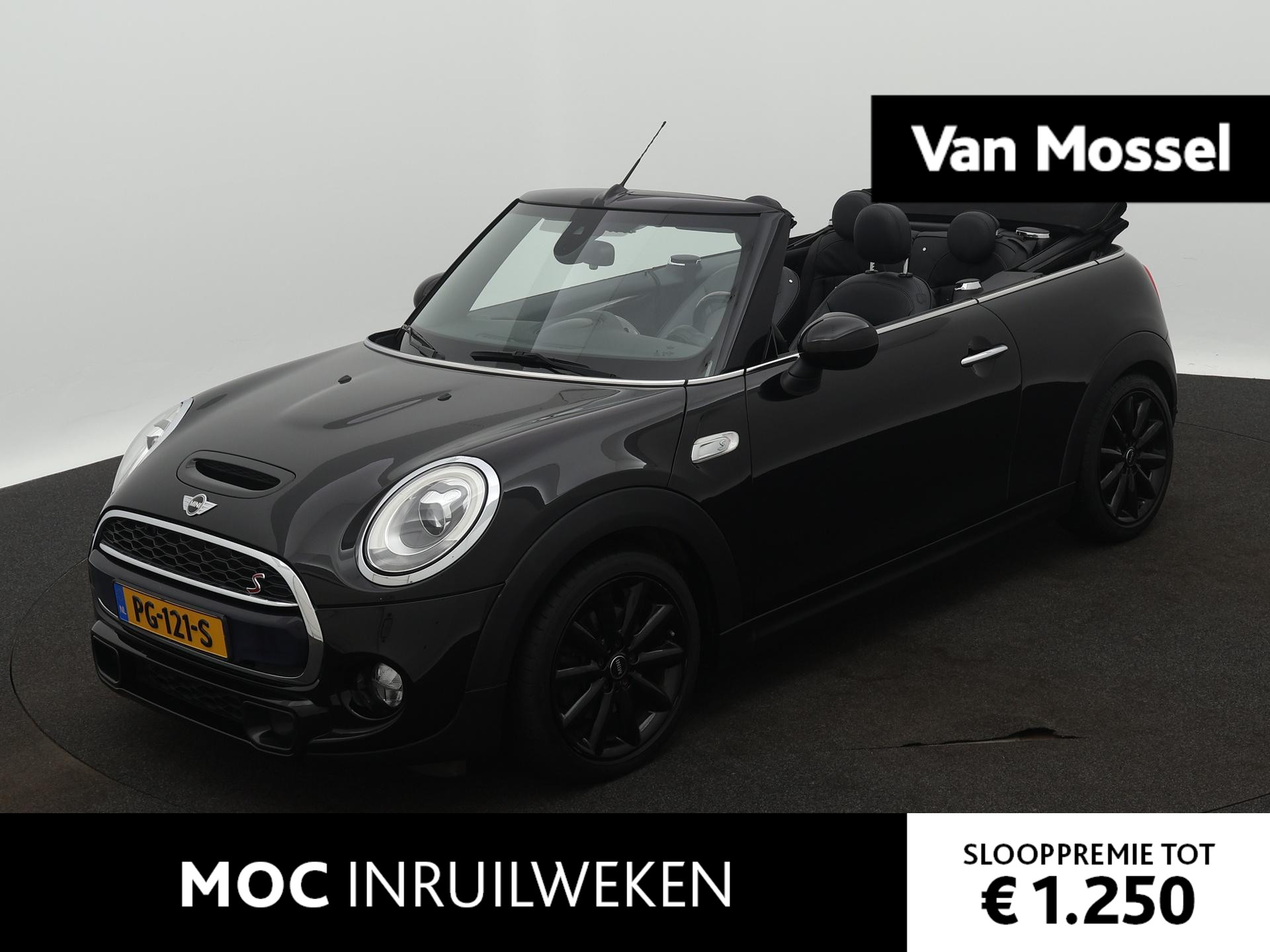 MINI Cooper S Cabrio Mini 2.0 Chili Serious Business | STOELVERWARMING | LEDER | LED VERLICHTING | NAVIGATIE | CLIMATE CONTROL |