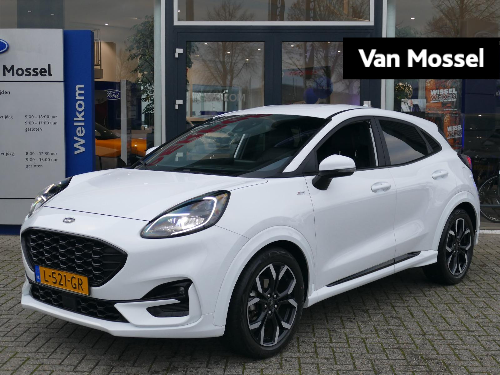 Ford Puma 1.0 EcoBoost Hybrid ST-Line X | PARKEERSENSOREN | CAMERA | WINTERPACK | FROZEN WHITE |