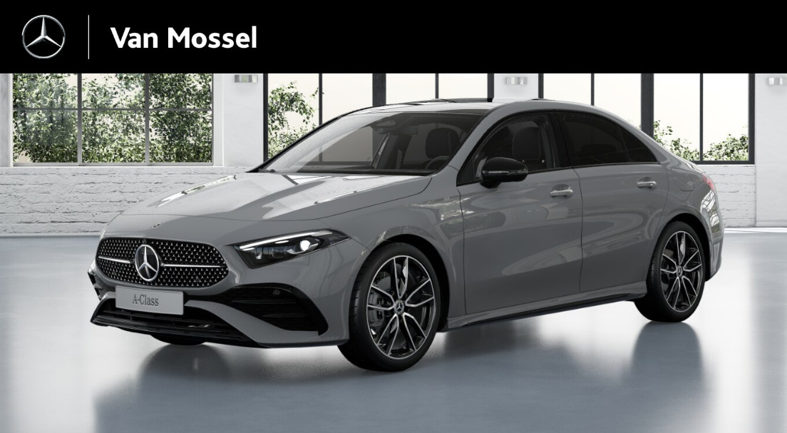 Mercedes-Benz A-Klasse 180 Limousine Business Solution AMG / Stoelverwarming / 360Graden-Camera / Memory-Stoelen / Panaroma-schuifdak / Night-Pakket /