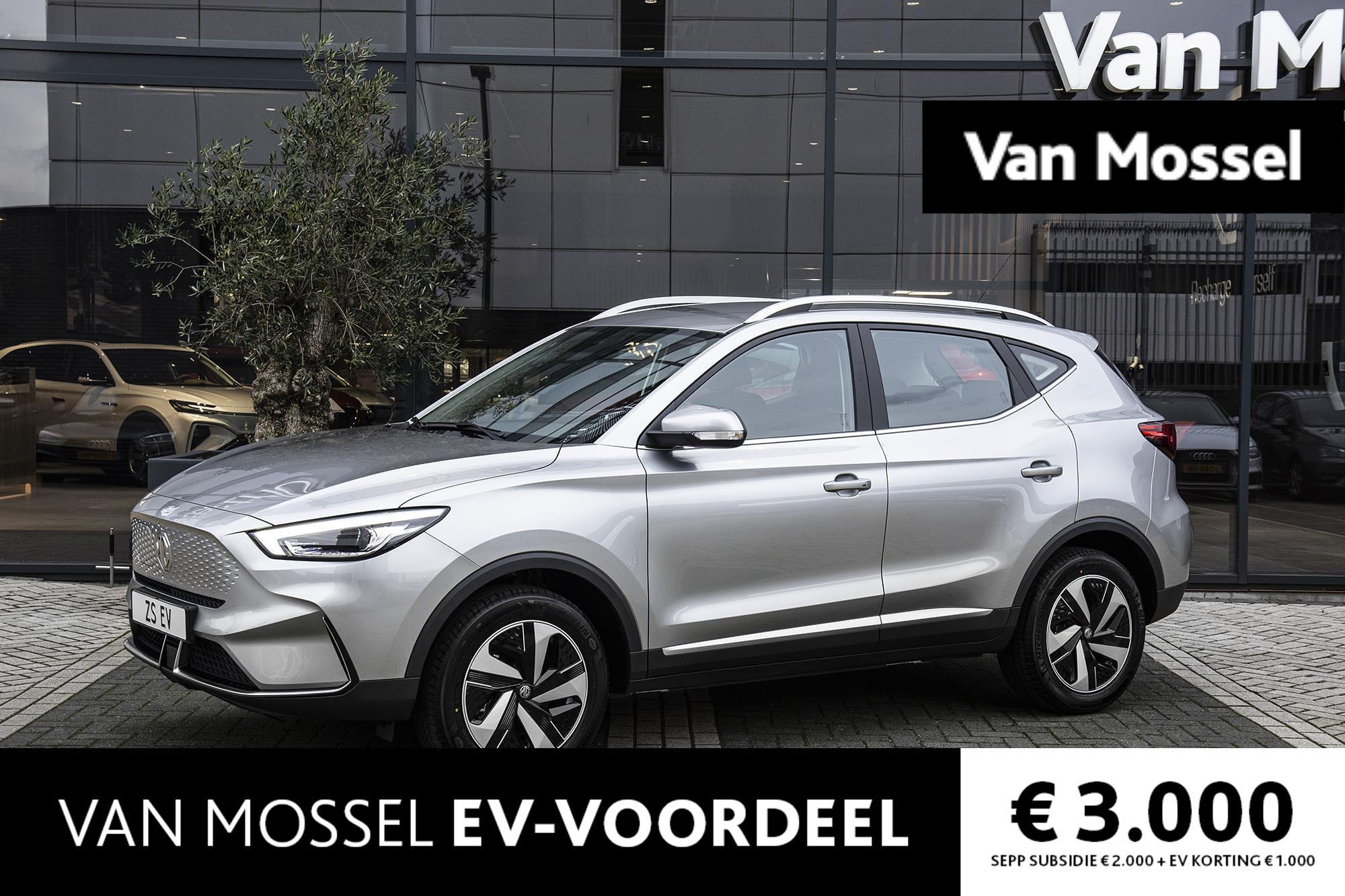 MG ZS-EV Long Range Comfort 70 kWh | MG POWERDEALS | €4.500 KORTING | NIEUW UIT VOORRAAD | LEER GEMONTEERD