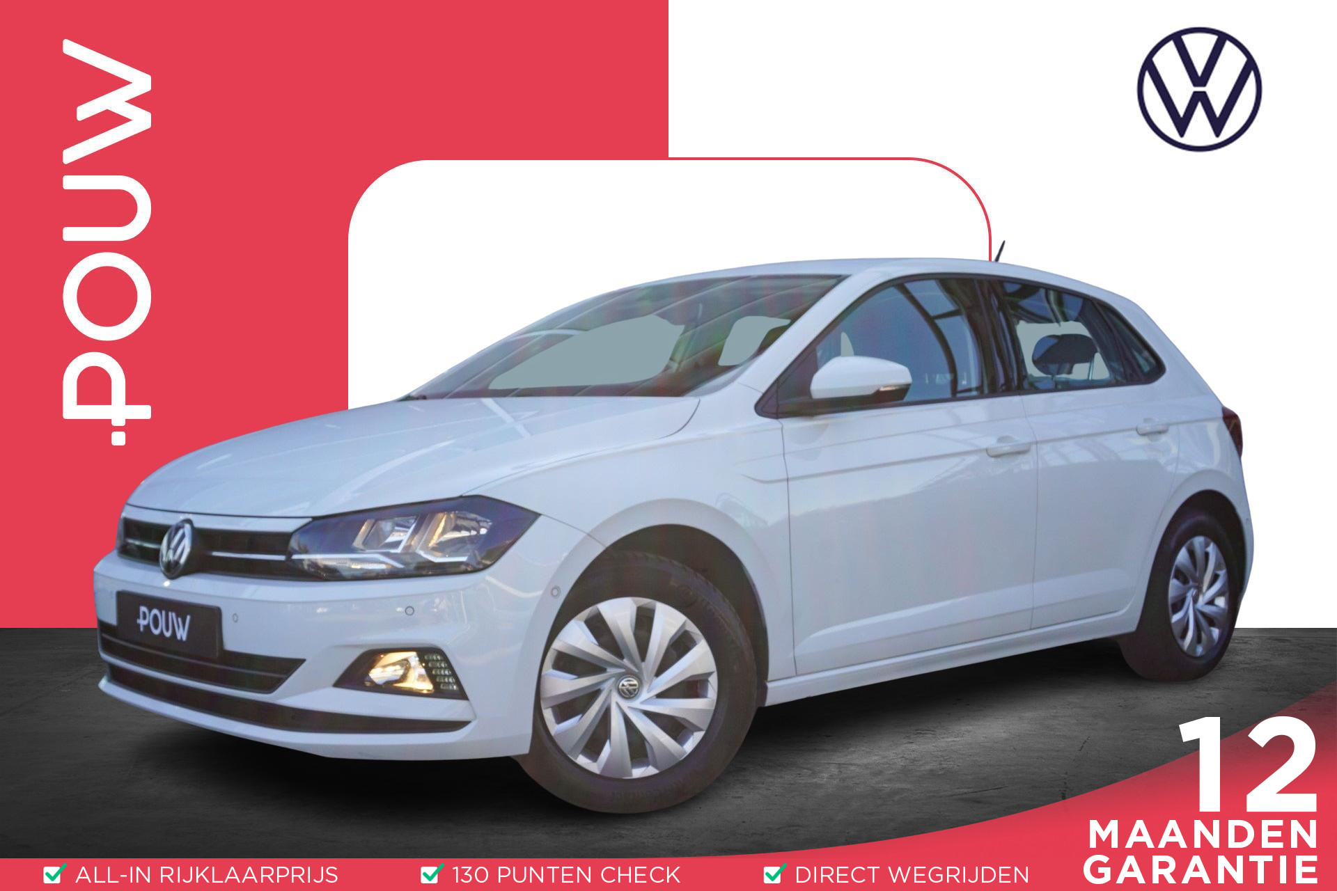 Volkswagen Polo 1.0 TSI 95pk DSG Comfortline Business | Navigatie | Parkeersensoren | Apple Carplay / Android Auto