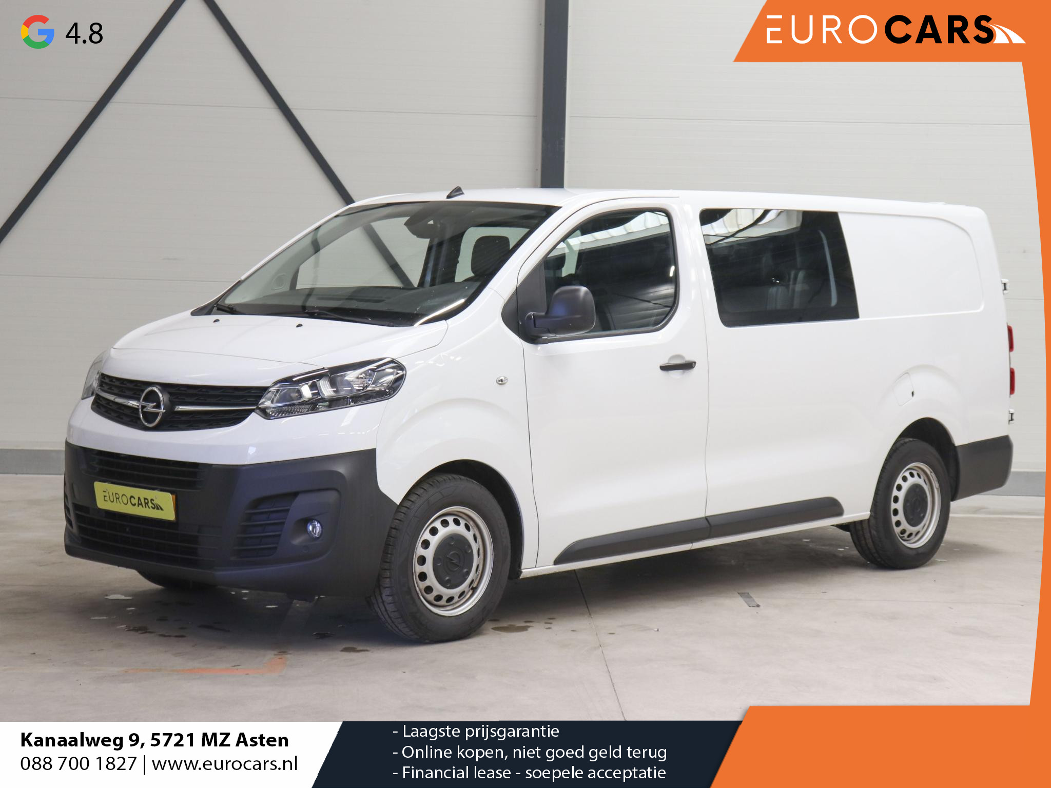 Opel Vivaro 2.0 CDTI L3H1 Dubbele Cabine Automaat Airco App-connect Navi