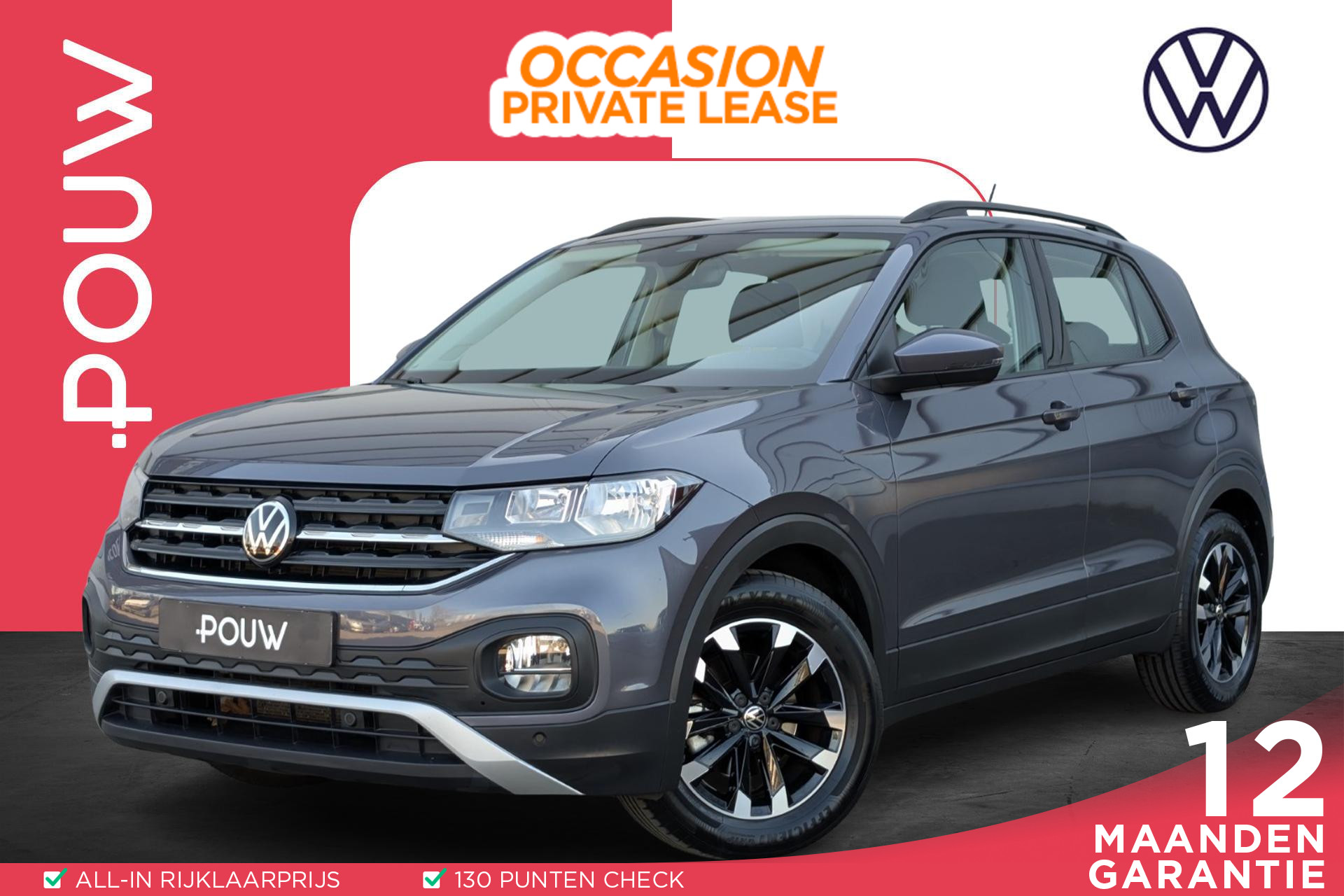 Volkswagen T-Cross 1.0 TSI 95pk Life | App Connect | Climate Control | Adaptive Cruise