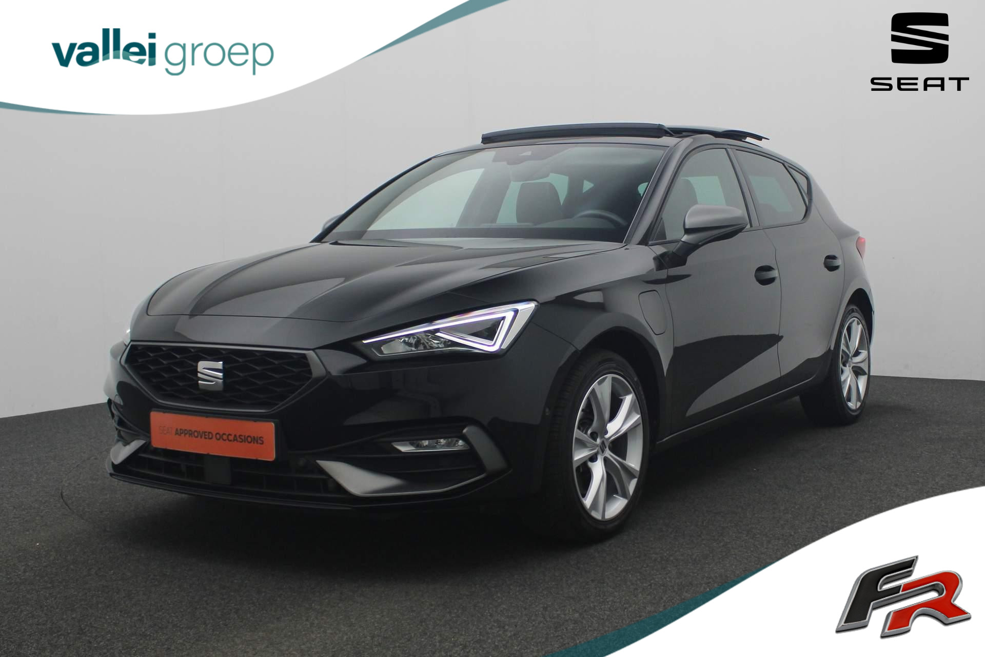 SEAT Leon 1.4 TSI 204PK eHybrid PHEV FR Business Intense | Pano | Geheugenstoel | Leder/alcantara | Camera | Navi | Stuur-/stoelverwarming