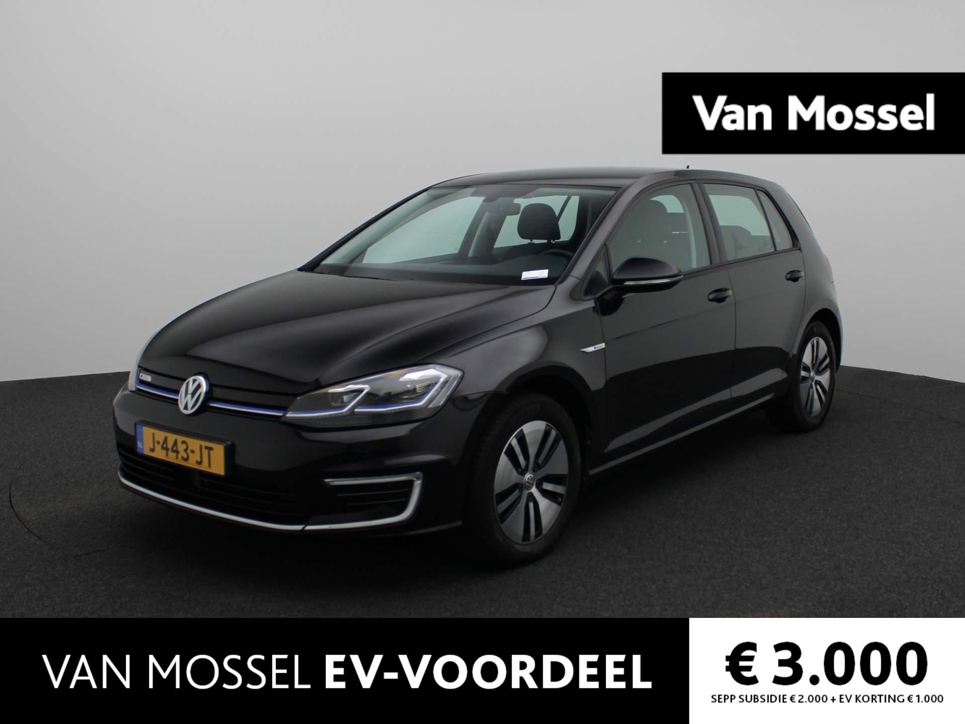 Volkswagen e-Golf E-DITION | APPLE CARPLAY - ANDROID AUTO | NAVIGATIE | CLIMATE CONTROL | ADAPTIVE CRUISE CONTROL | PARKEERSENSOREN VOOR + ACHTER | LED VERLICHTING | LICHTMETALEN VELGEN |