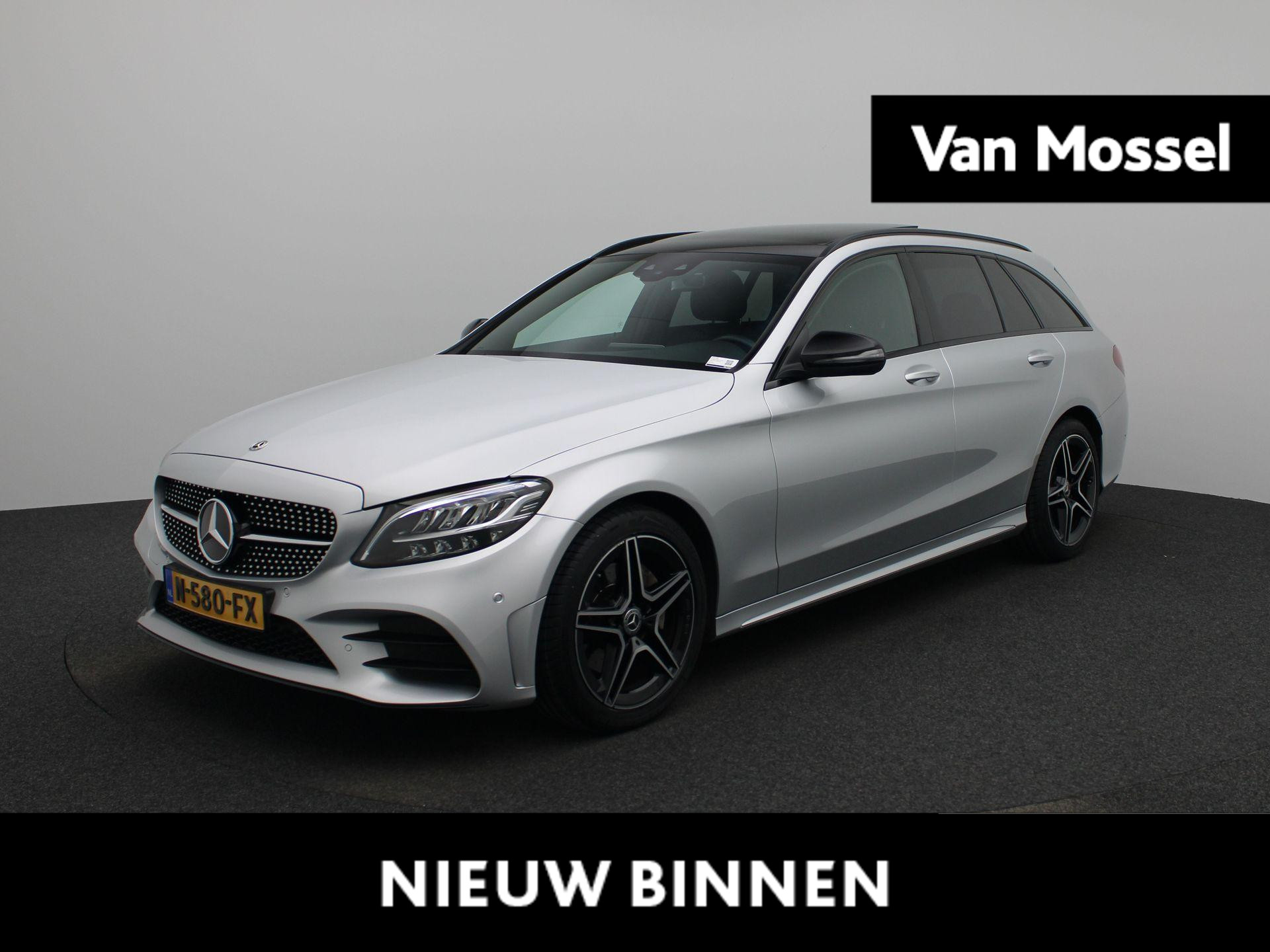 Mercedes-Benz C-Klasse Estate 180 Business Solution AMG | Panoramadak | Camera | Stoelverwarming | Trekhaak |