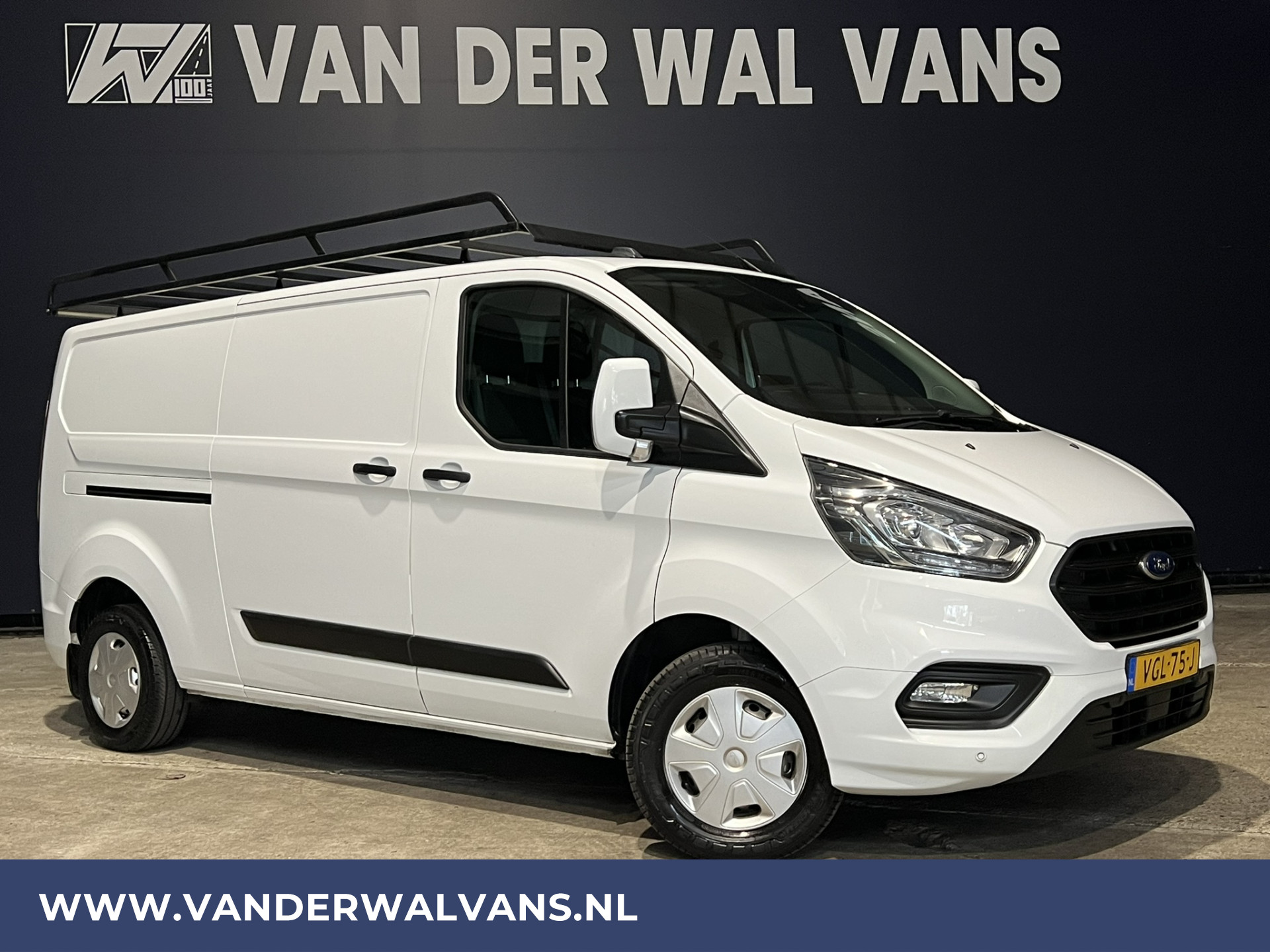 Ford Transit Custom 2.0 TDCI 130pk L2H1 Euro6 Airco | 2x zijdeur | Imperiaal | Navigatie | Android Auto LED, Cruisecontrol, Parkeersensoren, Verwarmde voorruit, Bijrijdersbank