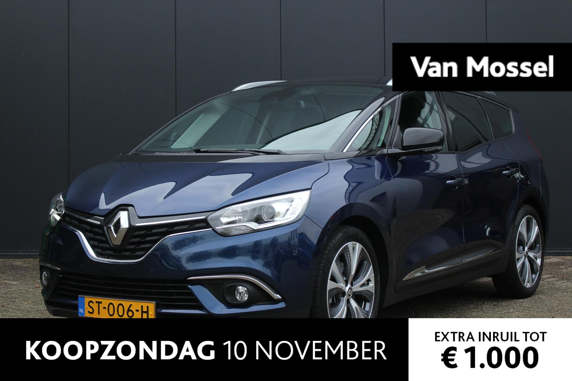 Renault Grand Scénic 1.3 TCe 140Pk Intens 7p. | Navigatie | Climat Control | Cruise Control | Apple Carplay/Android Auto | Trekhaak | Parkeersensoren Voor & Achter | Bluetooth | 20" Lichtmetalen Velgen | Keyless |