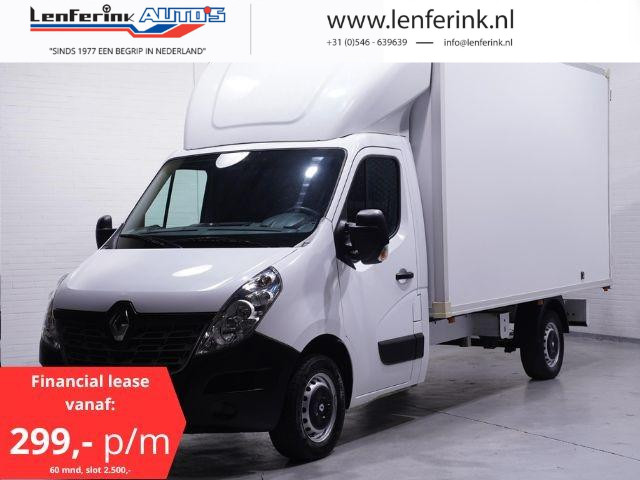 Renault Master 2.3 DCi 130 pk Bakwagen met Deuren Airco LxBxH 420x210x220 cm, Dakspoiler, 3-Zits