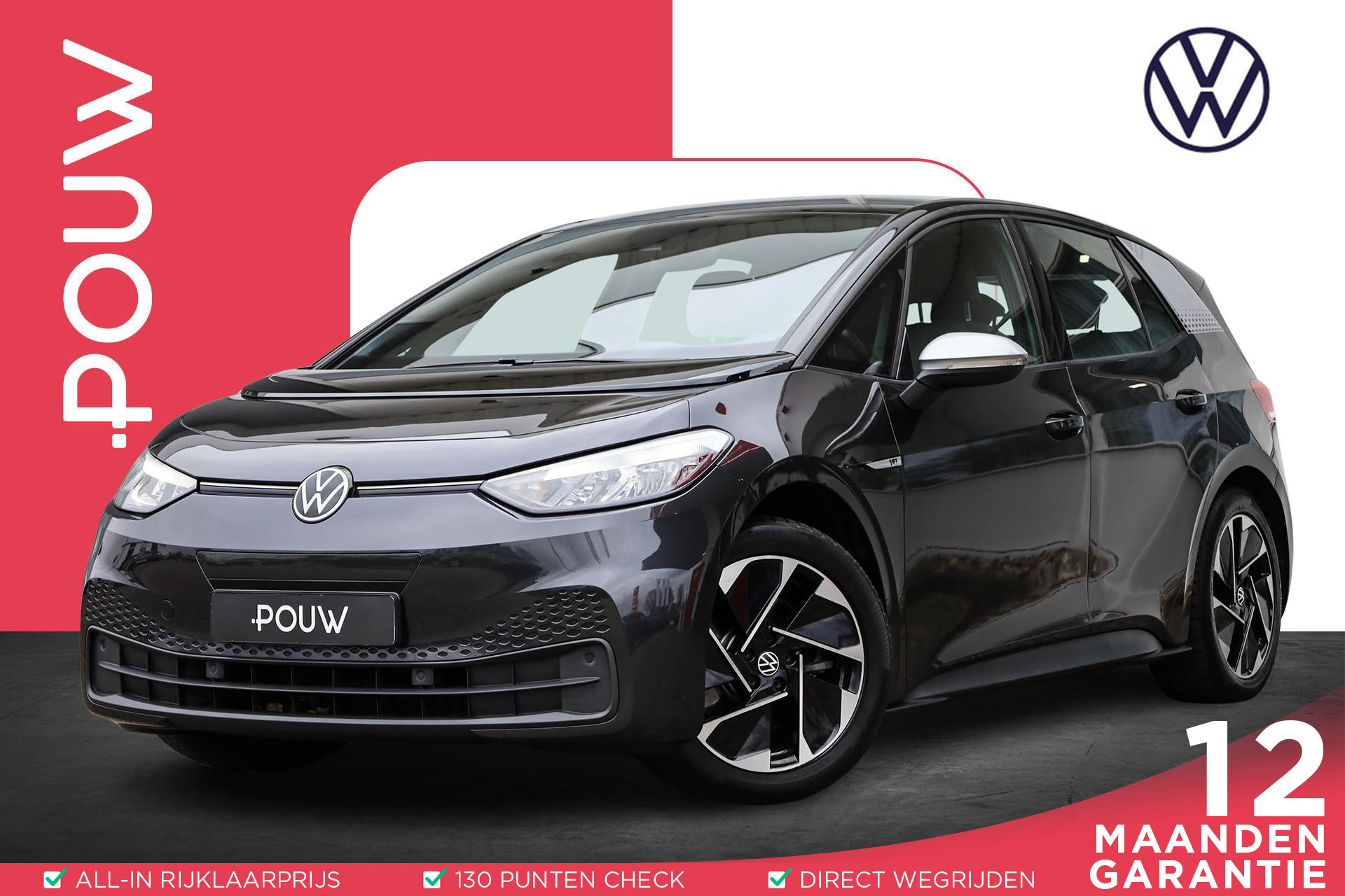 Volkswagen ID.3 204pk First 58 kWh | SoH 93% | Stoel / Stuurwielverwarming | Cruise Control Adaptief | Climate Control