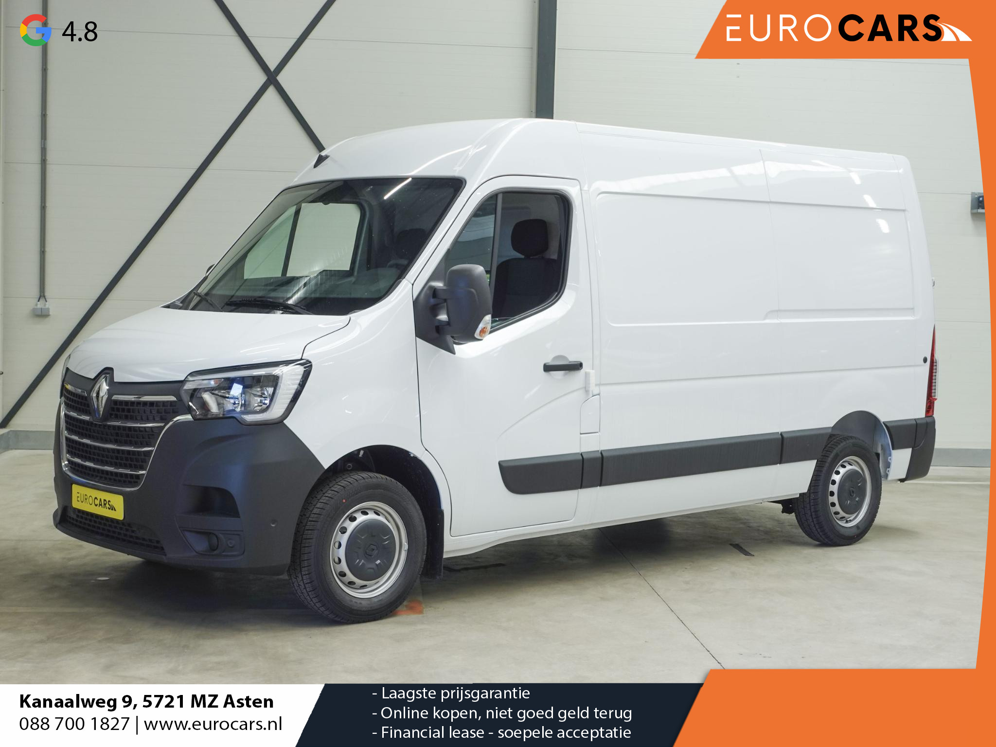 Renault Master T33 2.3 dCi 135 L2H2 Airco Cruise control Parkeersensoren Navigatie Trekhaak