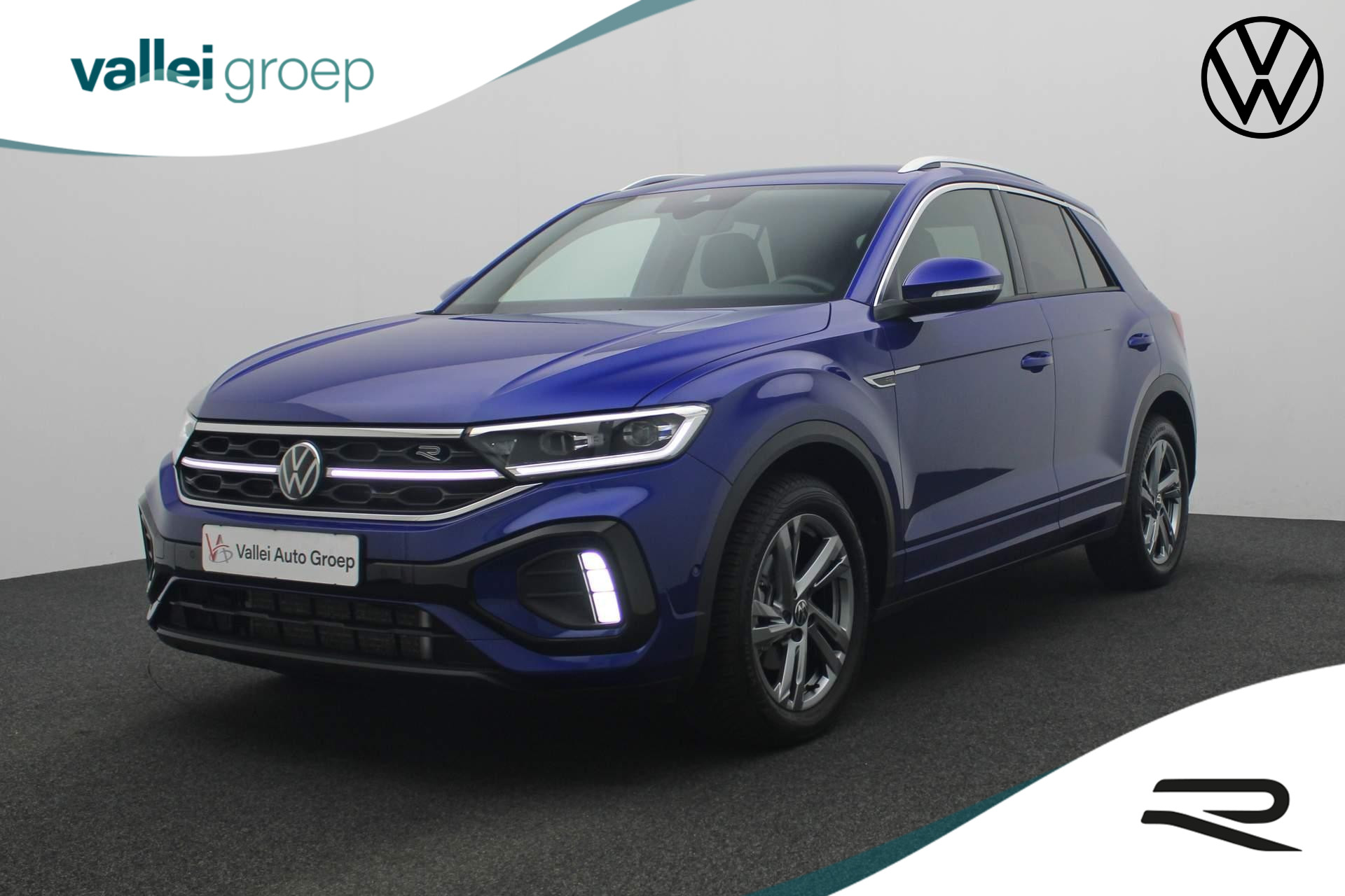 Volkswagen T-Roc 1.5 TSI 150PK DSG R-Line | IQ Light | Navi Discover Pro | Stoelverwarming | Parkeersensoren voor/achter