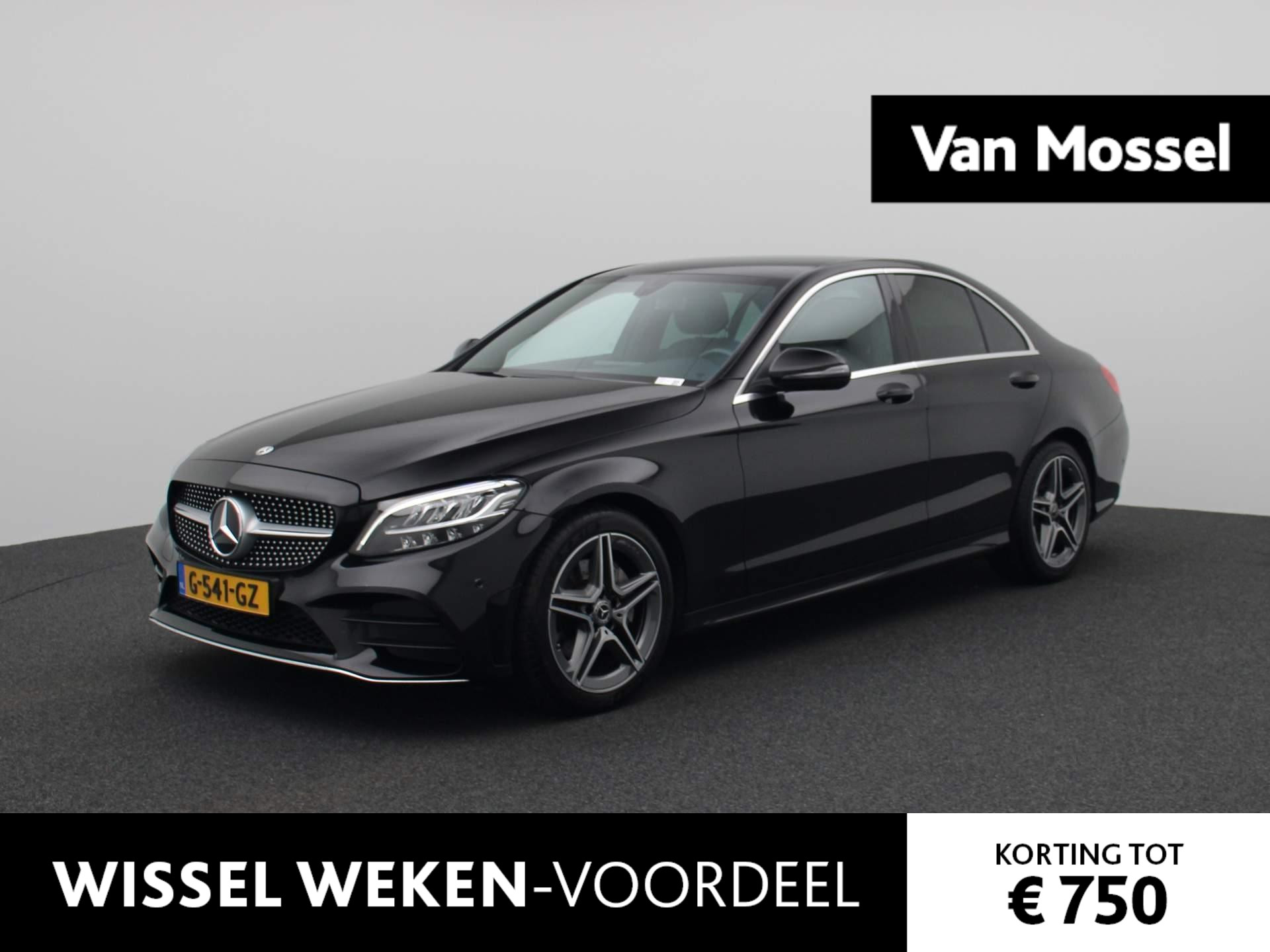 Mercedes-Benz C-Klasse 180 Business Solution AMG | 157 PK | Leder | 18 inch | Led-Koplampen | Stoelverwarming | Camera | Navigatie | Cruise Control |