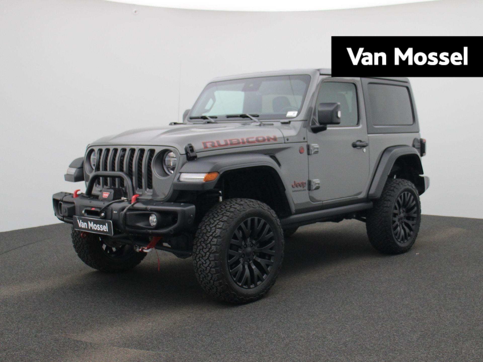 Jeep Wrangler 2.0T Rubicon | BILTSTEIN VERING | WARN LIER | TREKHAAK | CAMERA | LEER | STOEL-STUURWIELVERWARMING | NAVIGATIE | BTW AUTO