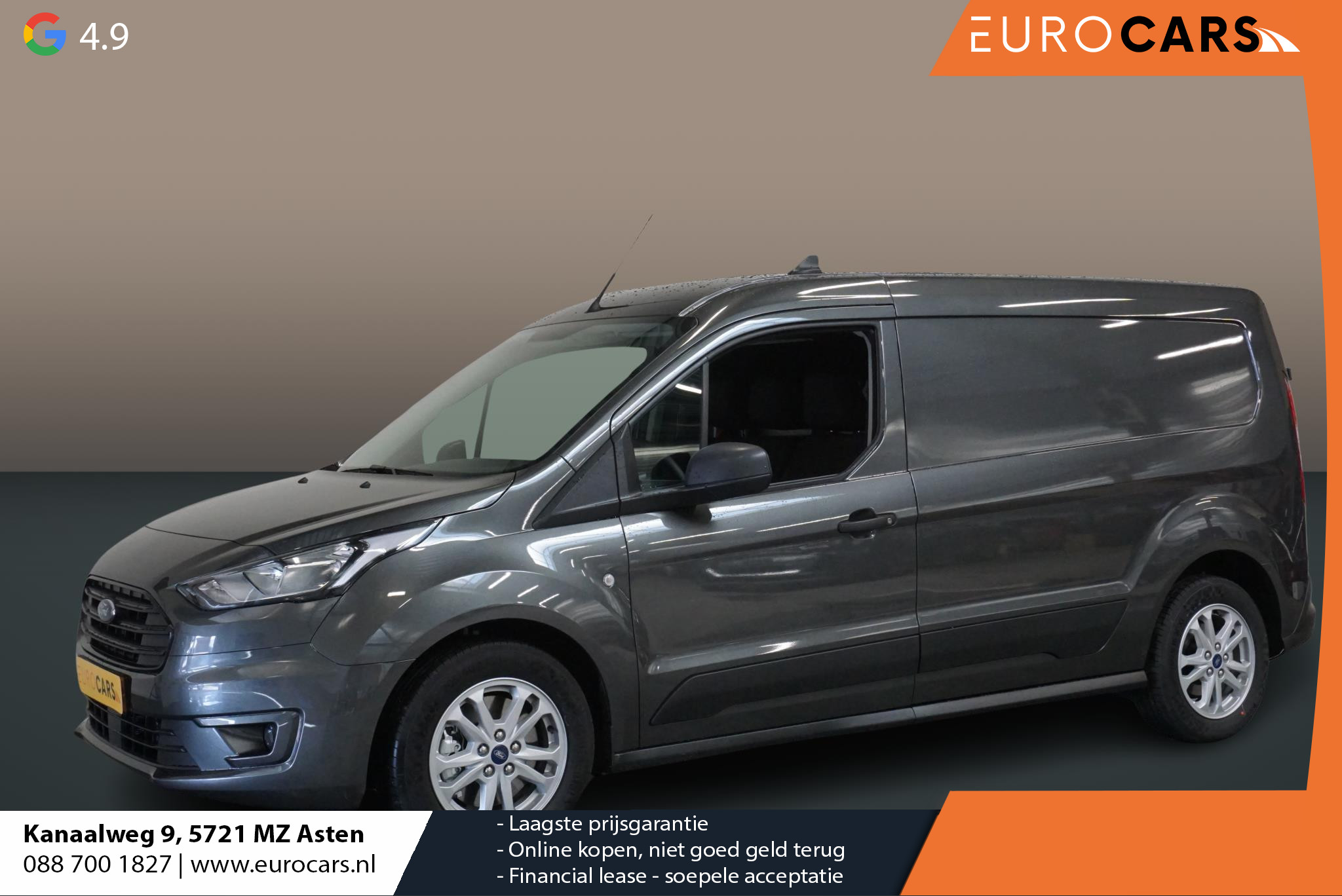 Ford Transit Connect 100pk L2 Trend Automaat Airco Trekhaak Cruise