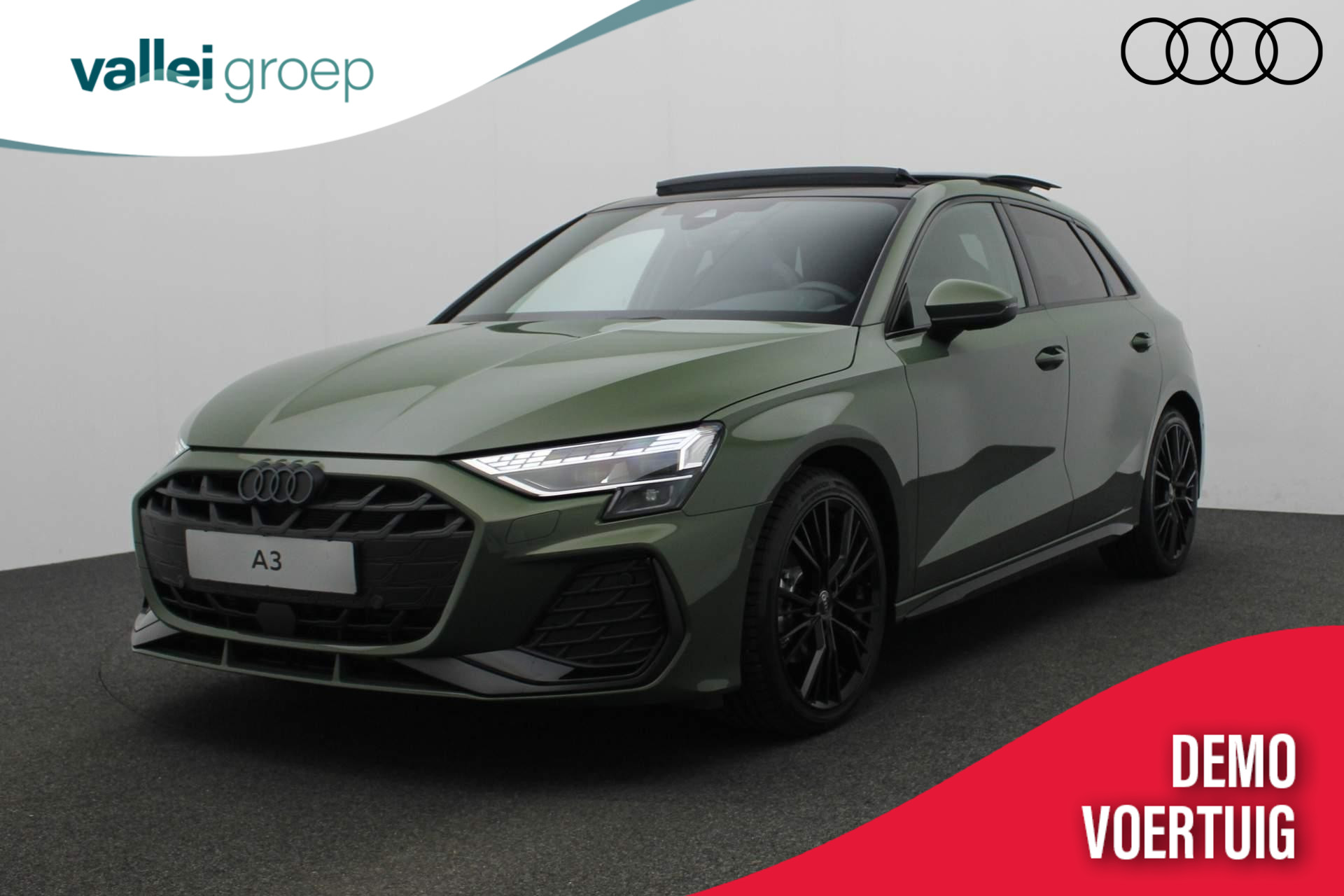 Audi A3 Sportback 30 TFSI 116PK S-tronic S edition | Panoramadak | Zwart optiek | Ambiente Light | Getint glas |