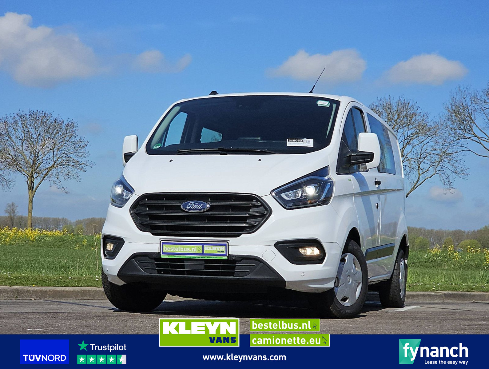 Ford Transit Custom L1H1 Dubbel Cabine !