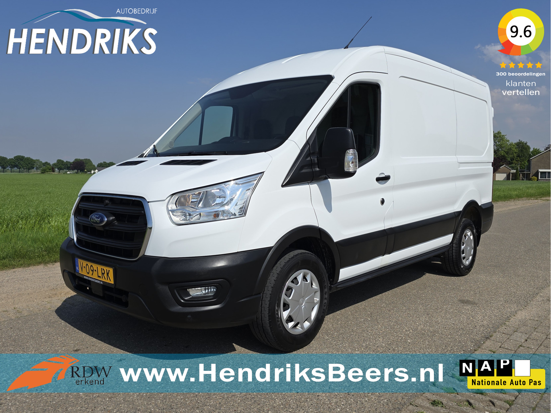 Ford Transit 350 2.0 TDCI L2 H2 - 130 Pk - Euro 6 - Airco - Cruise Control