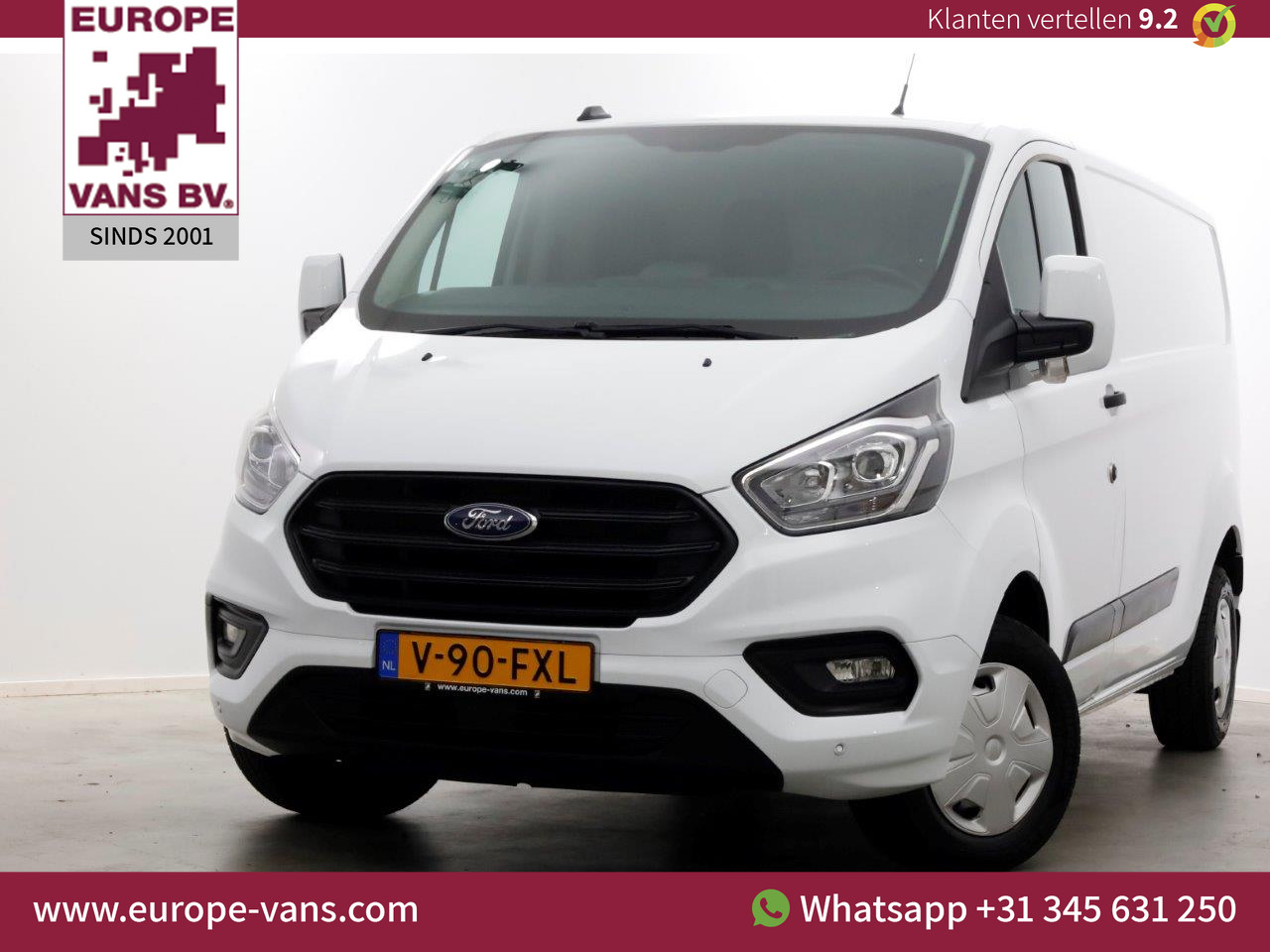 Ford Transit Custom 2.0 TDCI 130pk L2H1 Trend Camera/Carplay 06-2022