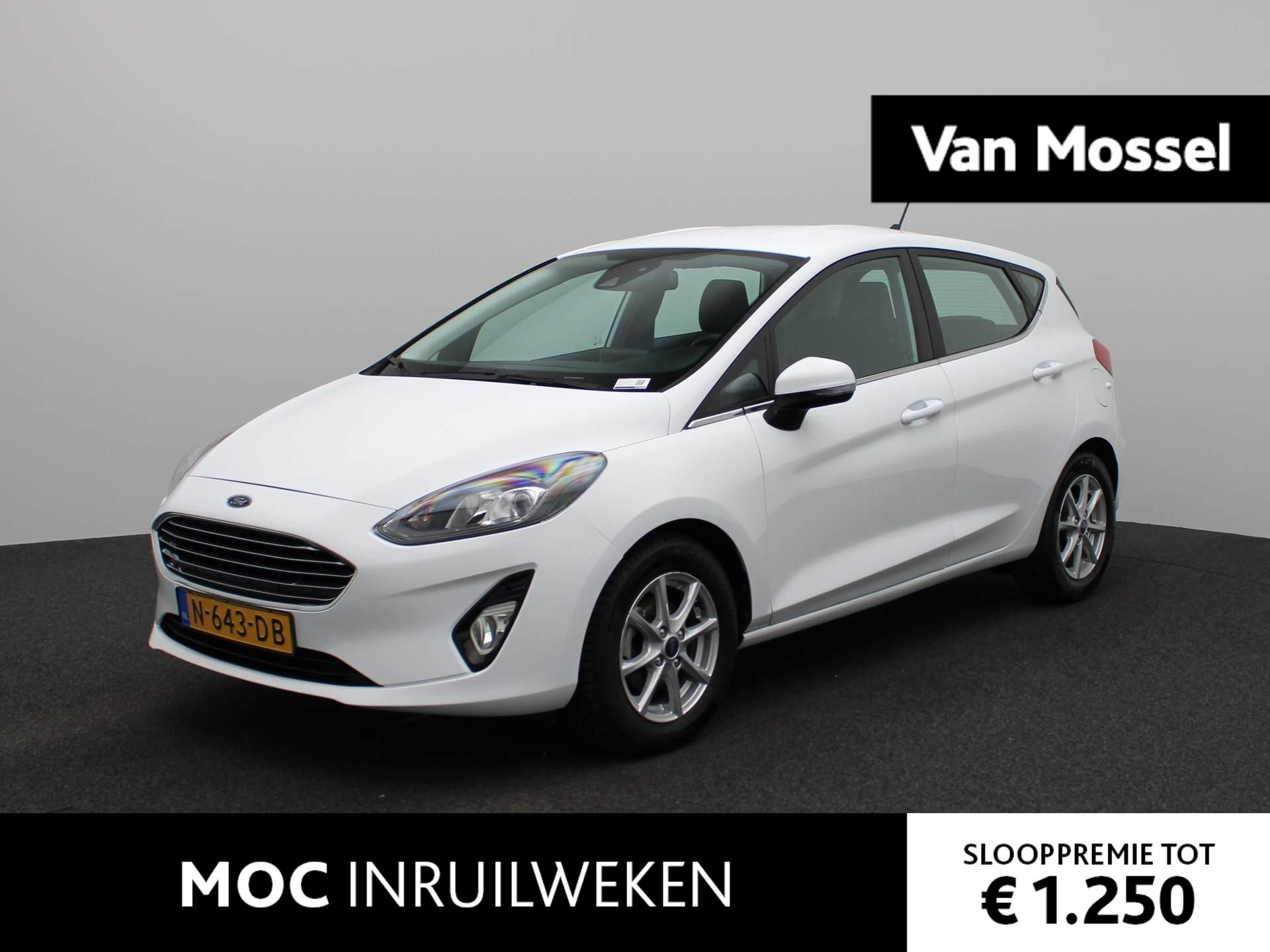 Ford Fiesta 1.0 EcoBoost Hybrid Titanium Apple CarPlay | Navi | Airco | Licht Metalenvelgen | PDC | Elektrische Ramen | 12 Maanden BOVAG Garantie |