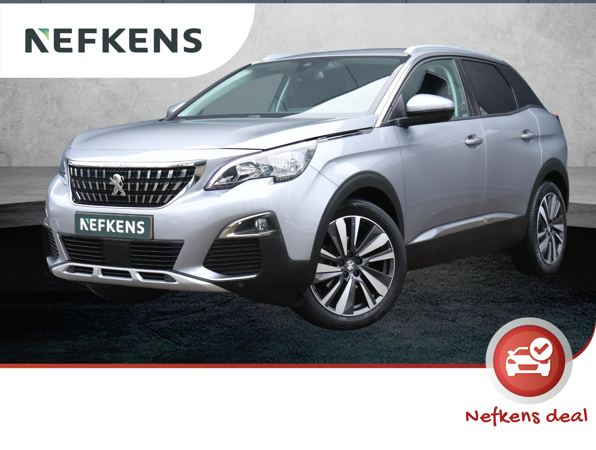 Peugeot 3008 130pk P.T. Premium (1ste eig./T.haak/Camera/Electr.klep/19"LMV/Keyless/NAV./Climate)