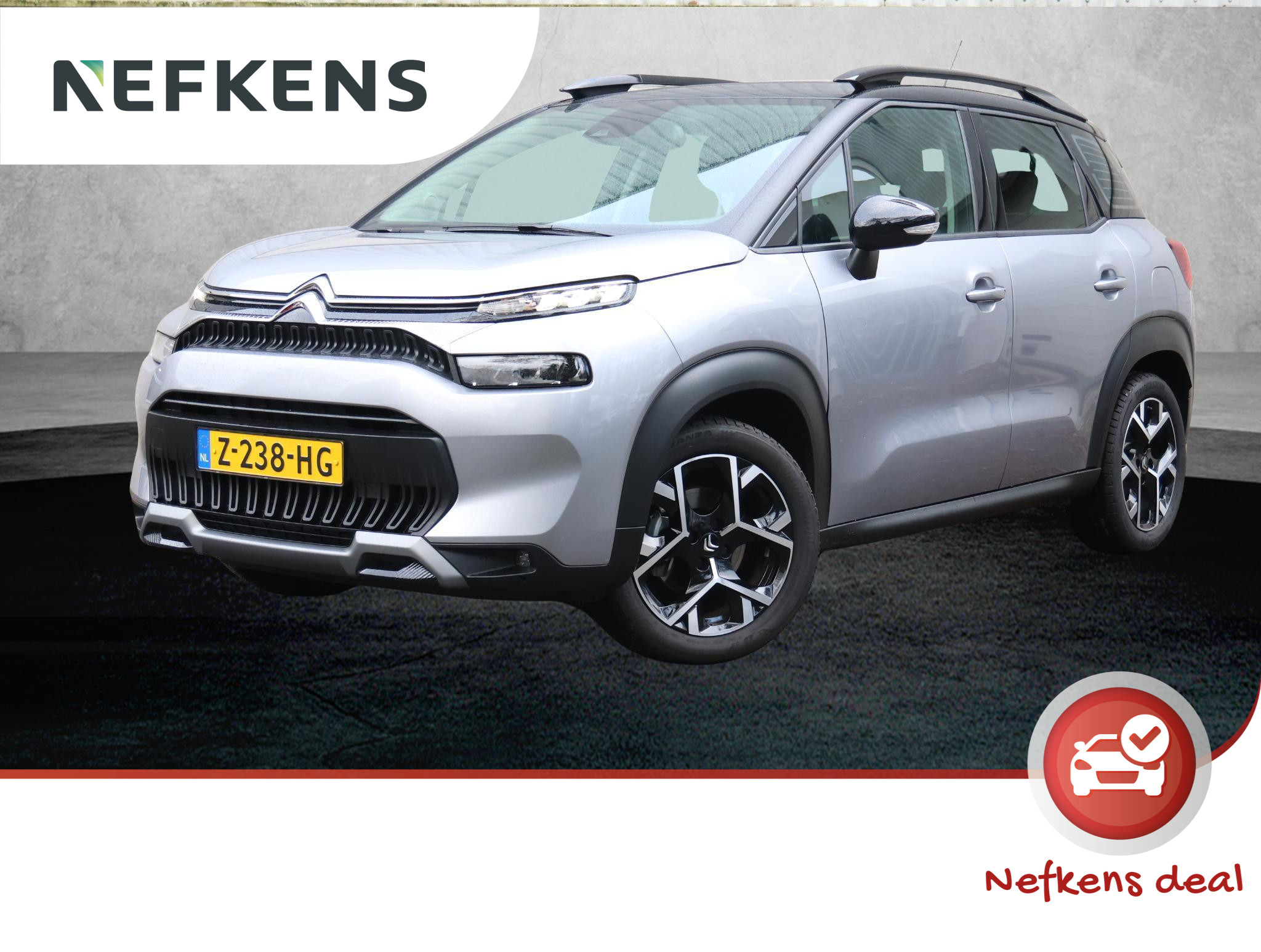 Citroën C3 Aircross 130pk P.T. Max (1ste eig./Camera/Cruise/Climate/Keyless/TwoTone/NL Auto!)