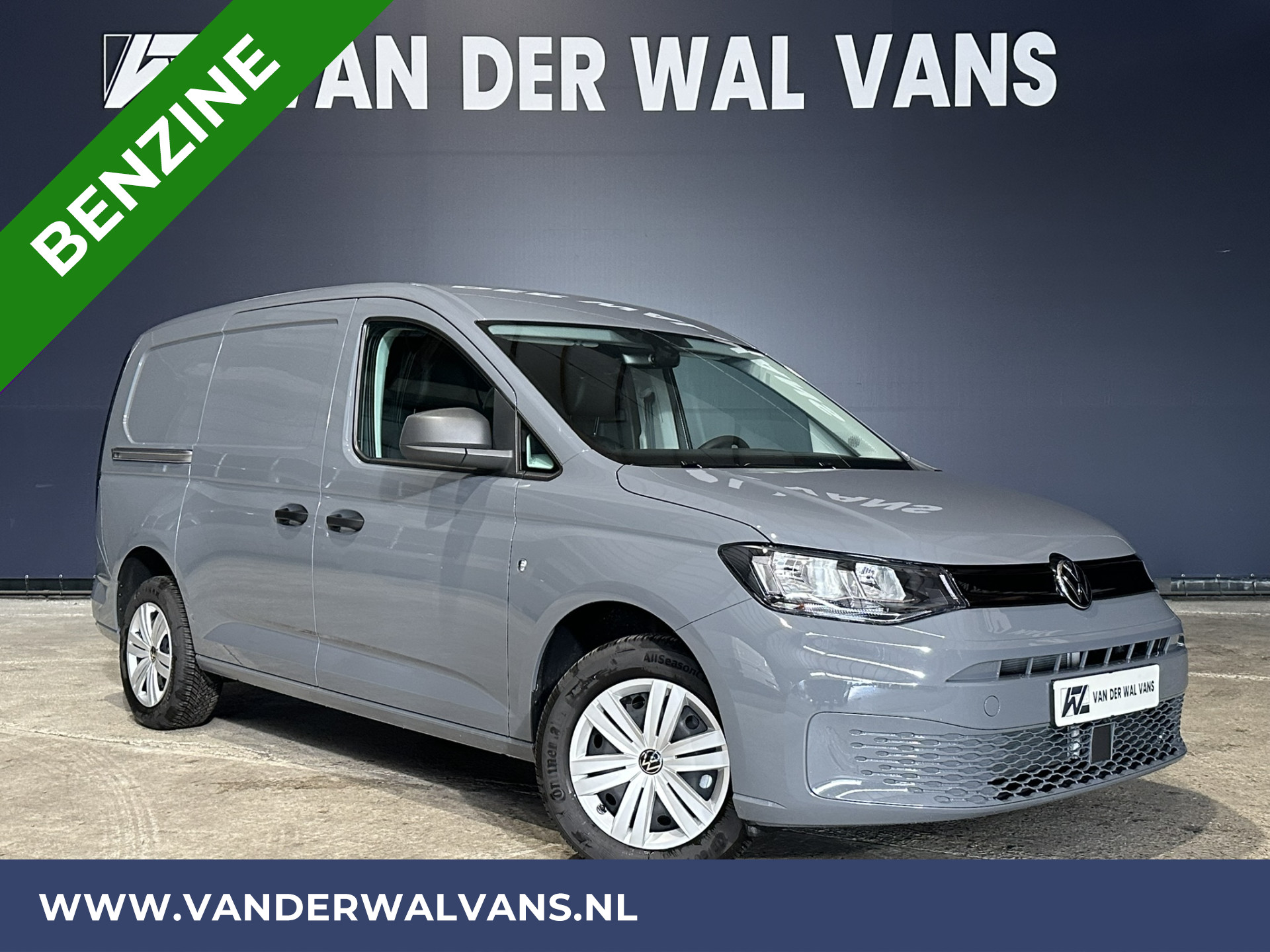 Volkswagen Caddy 1.5 TSI 115pk Automaat Benzine motor L2H1 Maxi Fabrieksgarantie Euro6 Airco | Leder | Apple carplay cruisecontrol, android auto, parkeersensoren, camera