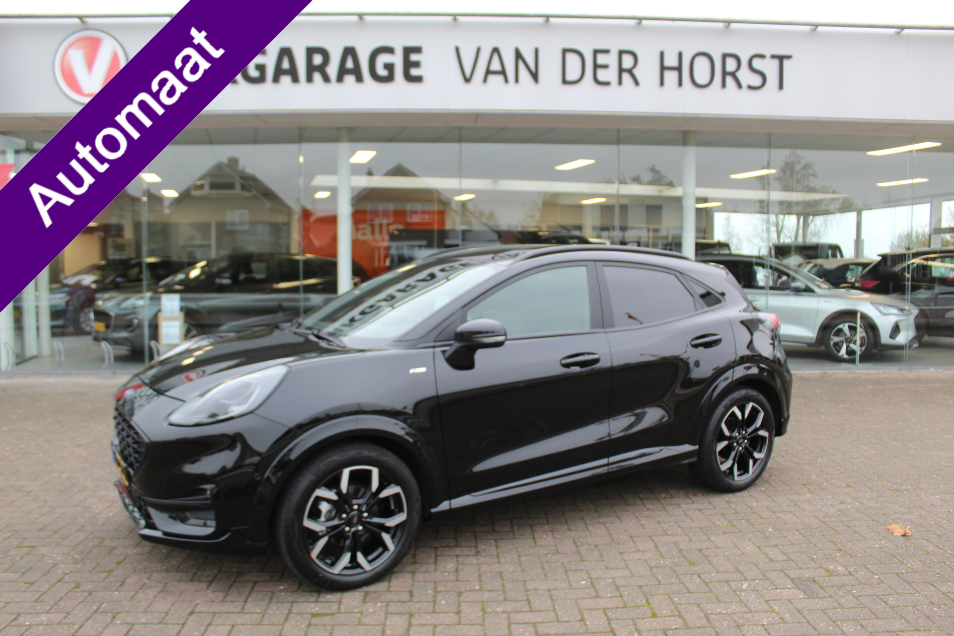 Ford Puma 1.0 EcoBoost 125pk Hybrid ST-Line X Navigatie , Camera , Cruise control , Bluetooth , Apple carplay Automatisch in parkeren , LED dag rijverlichting , B&O audio