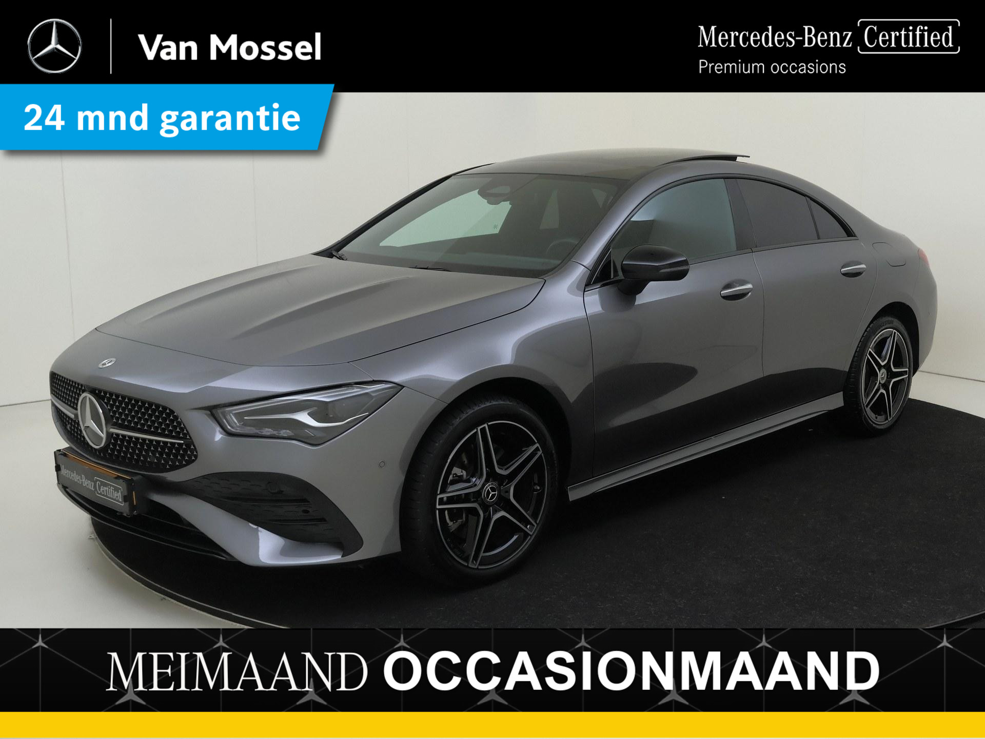 Mercedes-Benz CLA 250 e Star Edition / Stoelverwarming / Achteruitrijcamera / Panaroma-schuifdak / Night-Pakket /