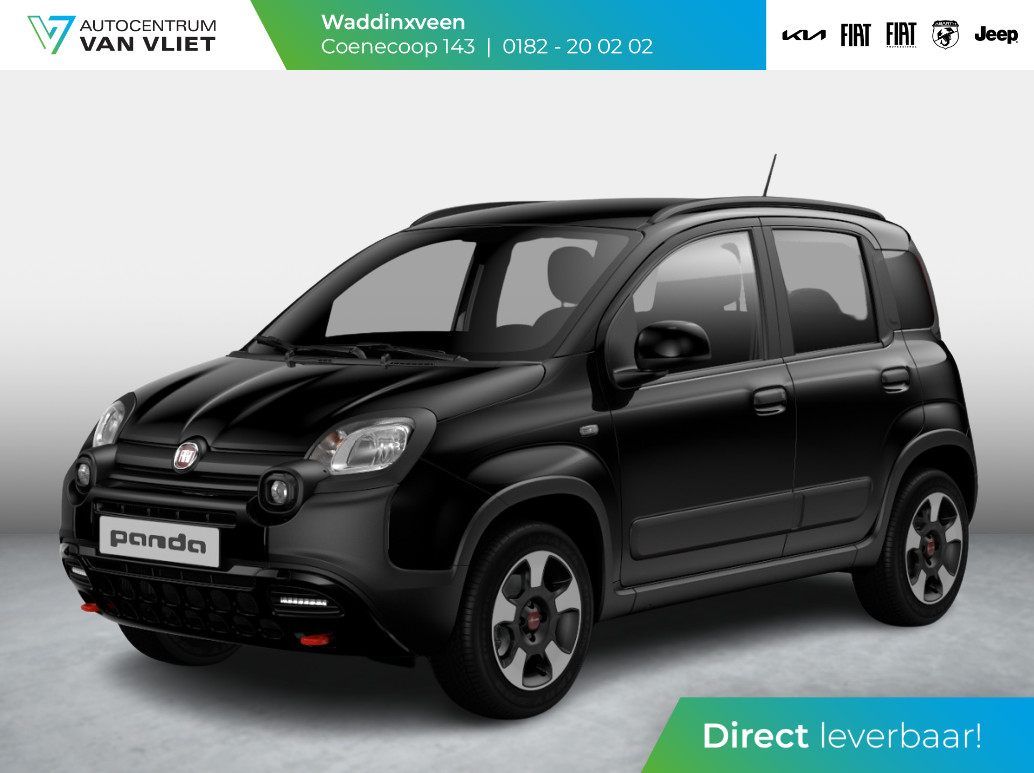 Fiat Panda Hybrid Cross | MY24 | Airco | Bluetooth Dakrails | LED | PDC | Uit voorraad leverbaar !