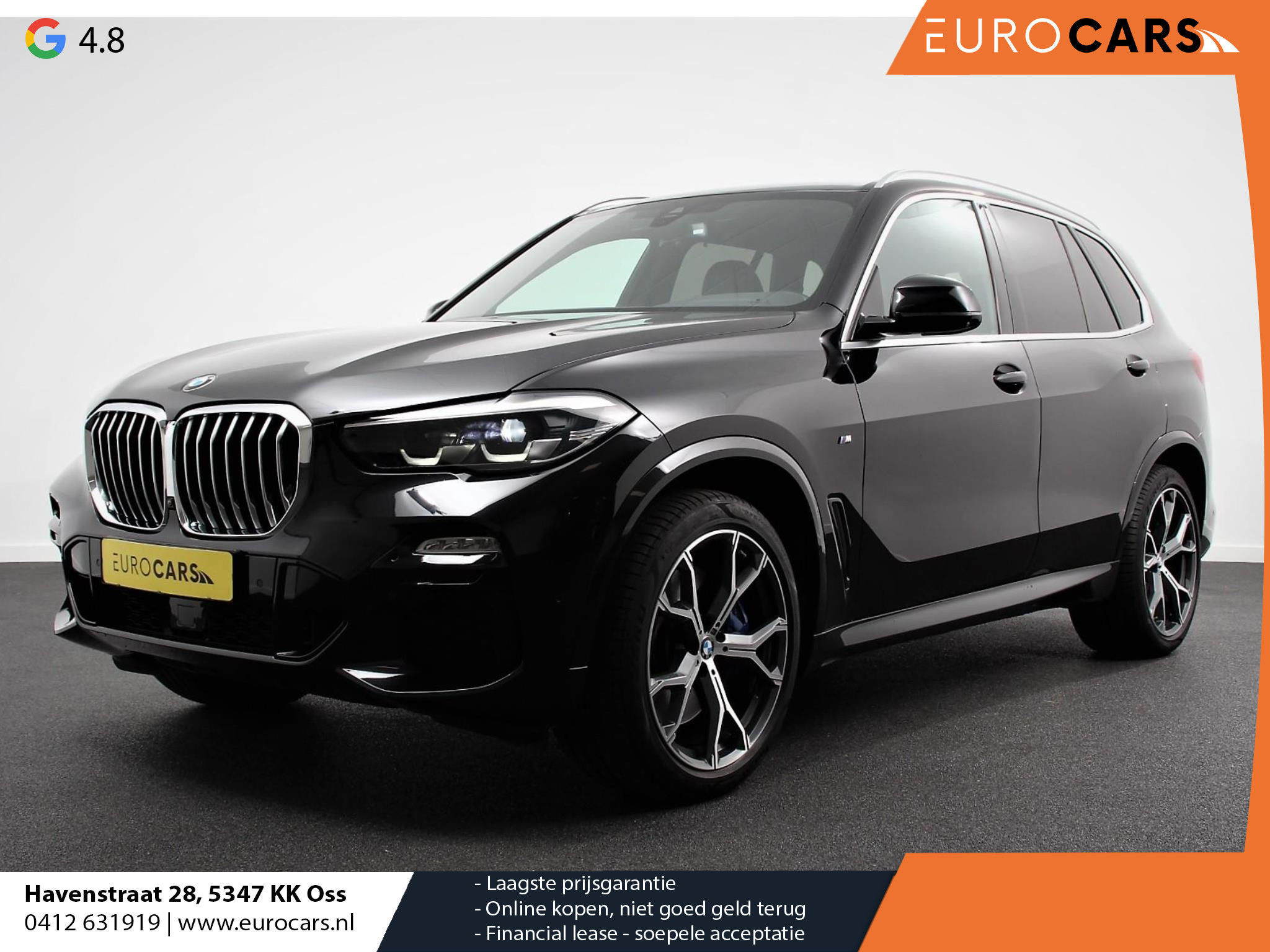 BMW X5 xDrive40i High Executive | M-Pakket | 21 Inch Lichtmetalen Velgen | 360* Camera | Harmon Kardon | Adaptive Cruise Control | Navigatie | Climate Control