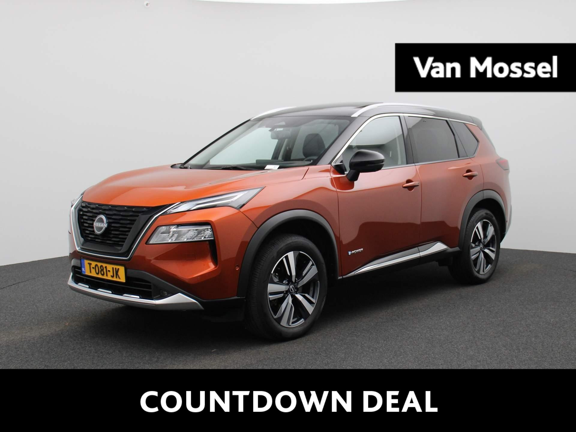 Nissan X-Trail 1.5 e-4orce Tekna 4WD 7p. | Panorama-dak | 360 Camera | Head-up display | Leder | Navigatie | Stoelverwarming | Matrix LED | Trekhaak