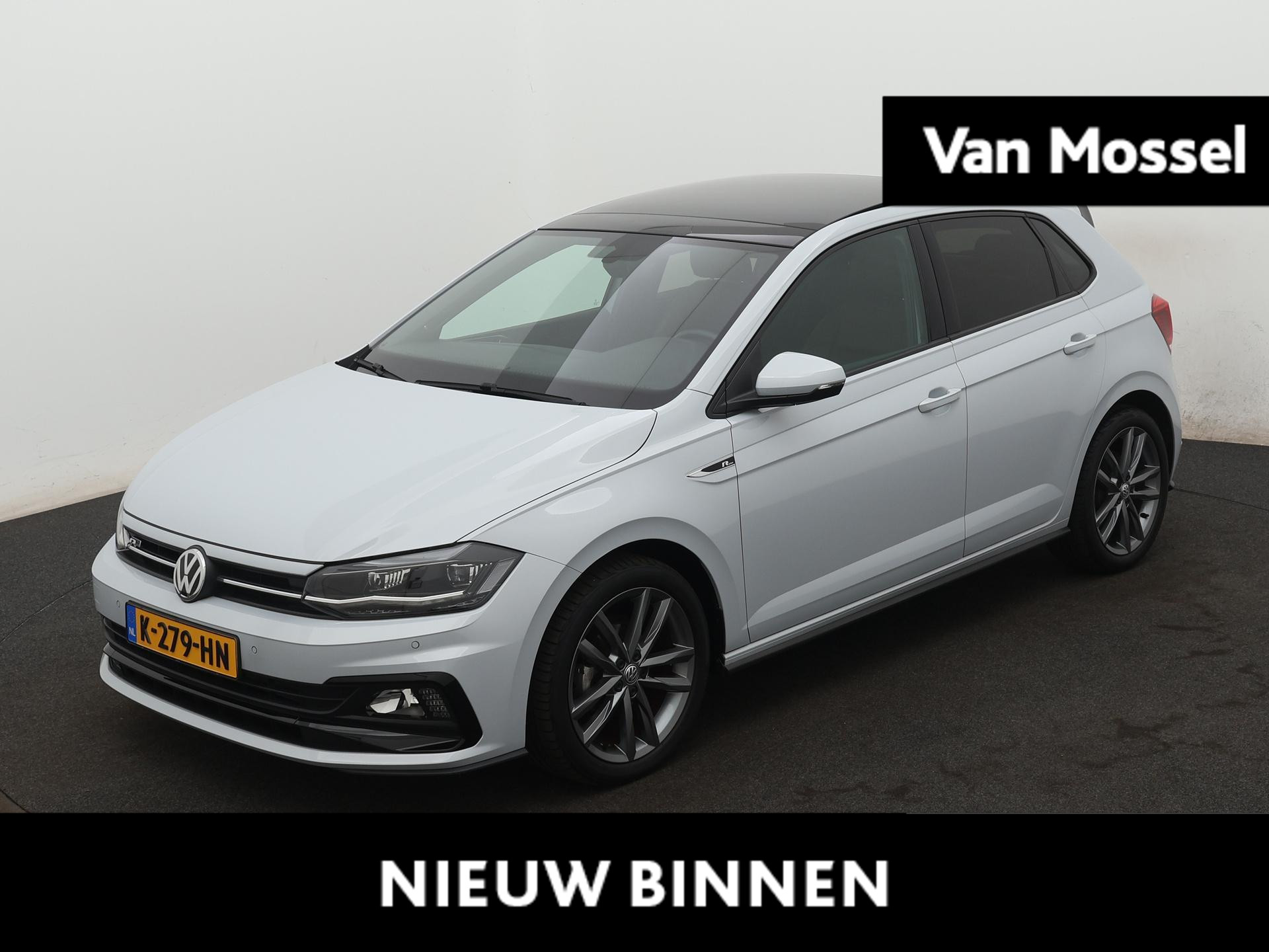 Volkswagen Polo 1.0 TSI R-Line Gereserveerd | Panoramadak | Lederen bekleding | Digital Cockpit PRO | Stoelverwarming | LED Verlichting | Automatische Airco