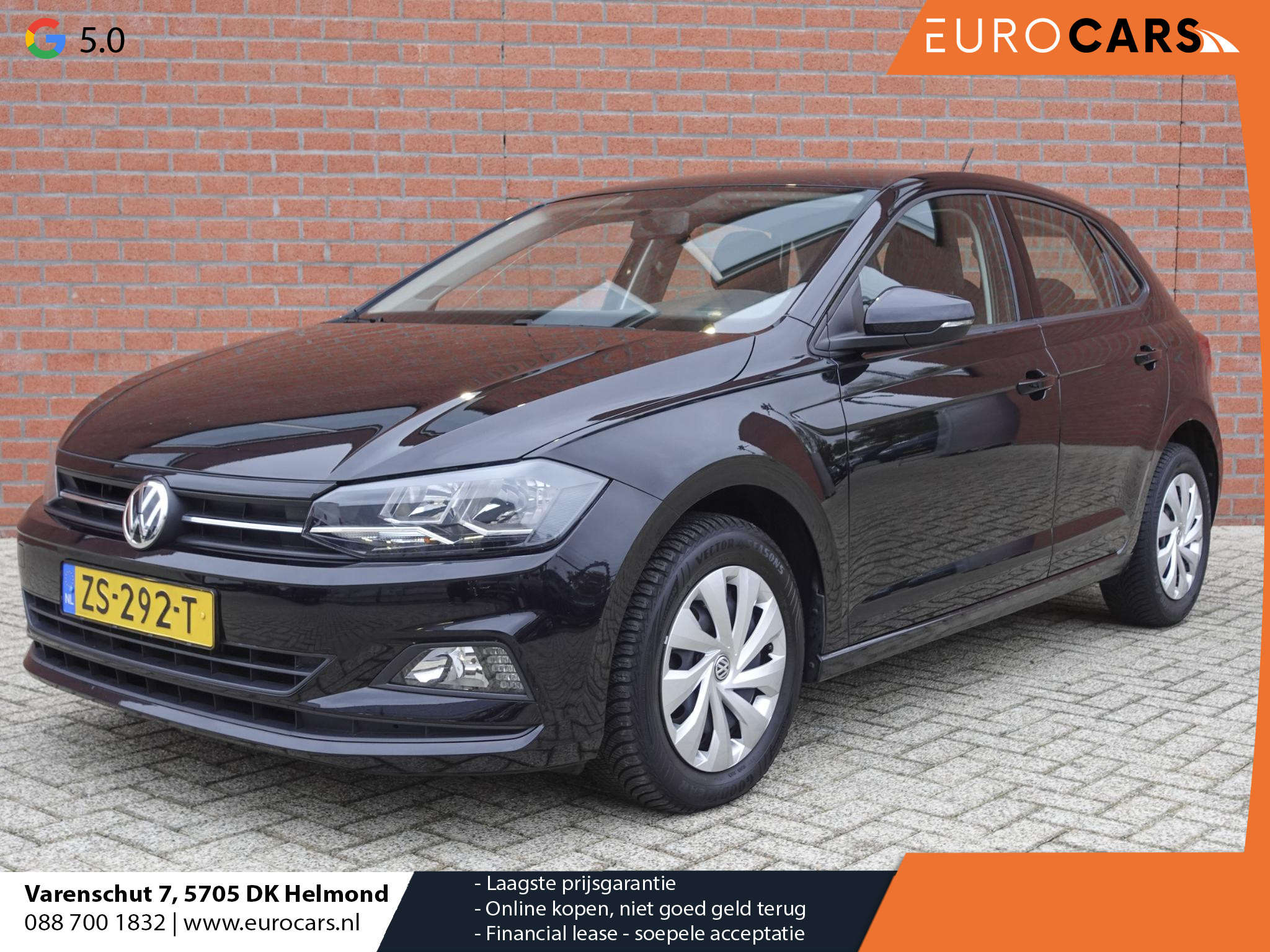 Volkswagen Polo 1.0 TSI Comfortline Navi Carplay Airco Adaptive Cruise Control NL Auto NAP