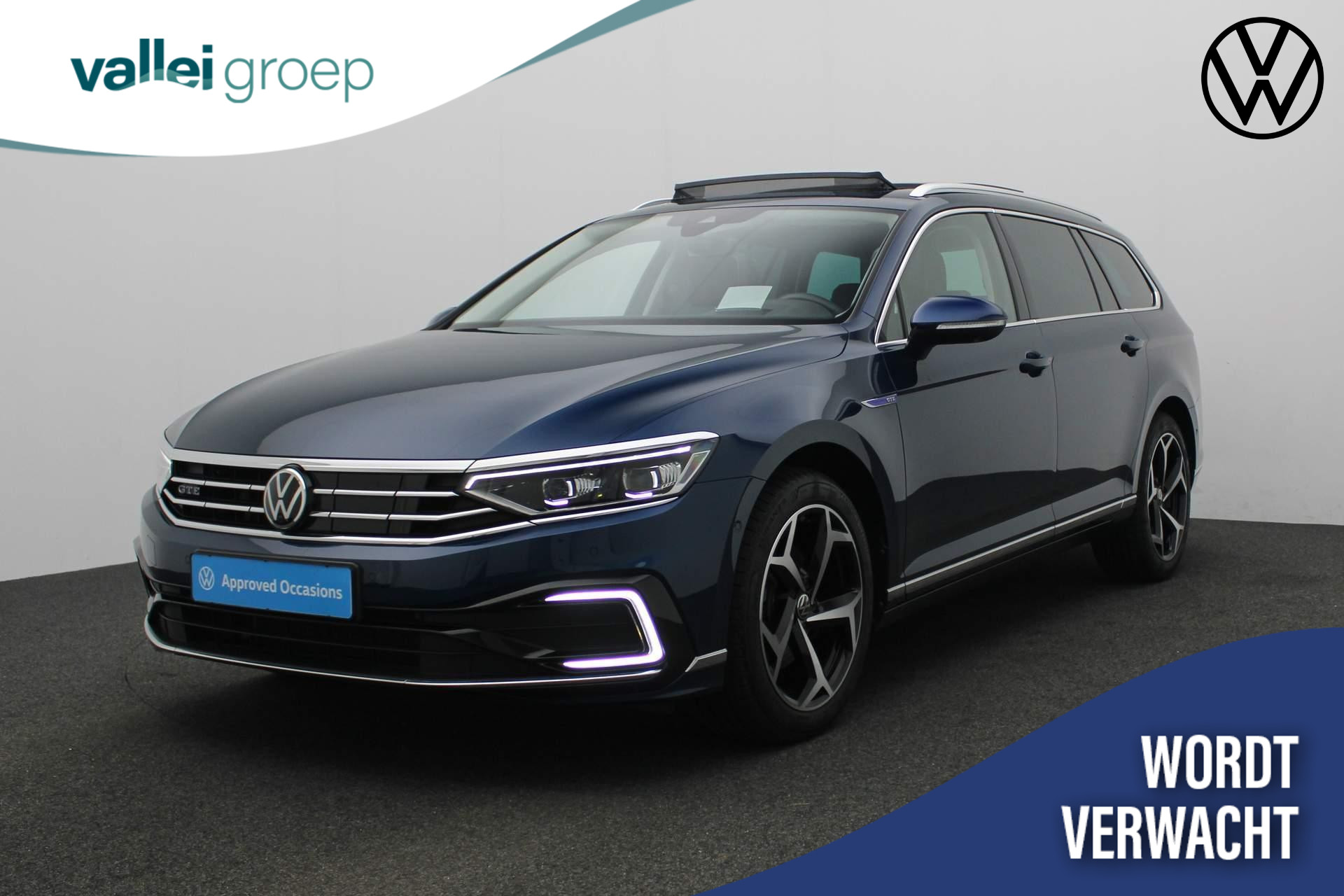 Volkswagen Passat Variant 1.4 TSI 218PK DSG PHEV GTE Business | Pano | Leder | 360 Camera Adaptief onderstel | Geheugenstoel | HUD | Stoelverwarming | Navi Discover Pro | Massage