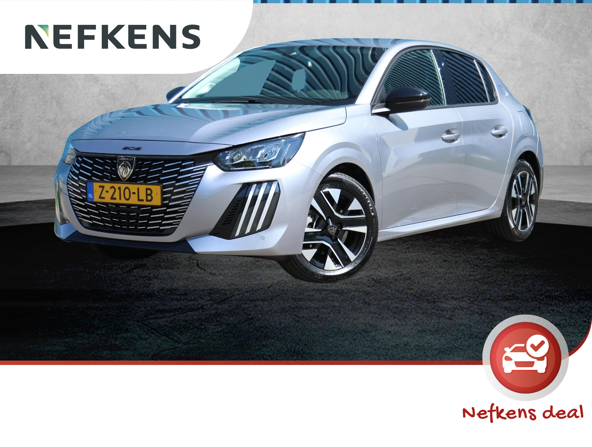 Peugeot 208 1.2 100PK Allure | Navigatie | Parkeersensoren | LED | Lederen Stuurwiel | Climate Control | Cruise Control | 16" LMV | Apple Carplay/Android Auto |