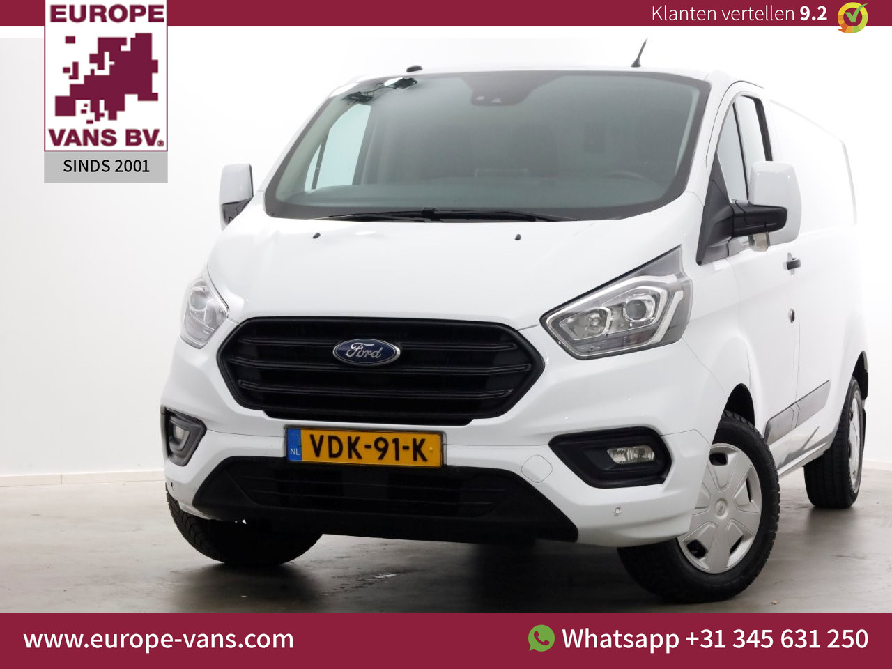 Ford Transit Custom 2.0 TDCI E6 L2H1 Trend Airco/Navi/Camera Trekhaak 2800kg 11-2019