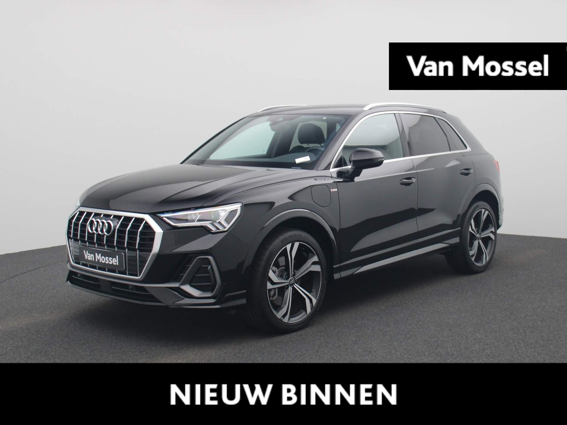 Audi Q3 45 TFSI e S edition 245 PK | S-line | Automaat | Navigatie | Cruise Control | Climate Control | Stoelverwarming | Virtual Cockpit | LED | Lichtmetalen velgen | Privacy glass |