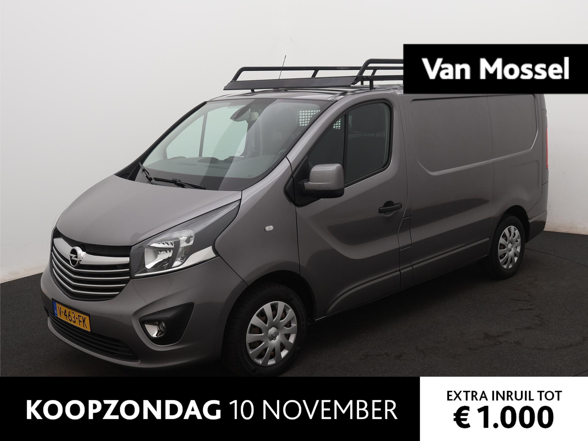 Opel Vivaro 1.6 CDTI L1H1 Sport | 121pk | Camera | Imperiaal | Parkeersensoren | Laadvloer | 120.000km! |