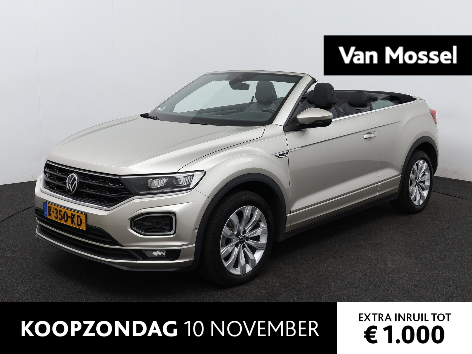 Volkswagen T-Roc Cabrio 1.5 TSI R-Line | Automaat | Navigatie | Achteruitrijcamera | Stoelverwarming