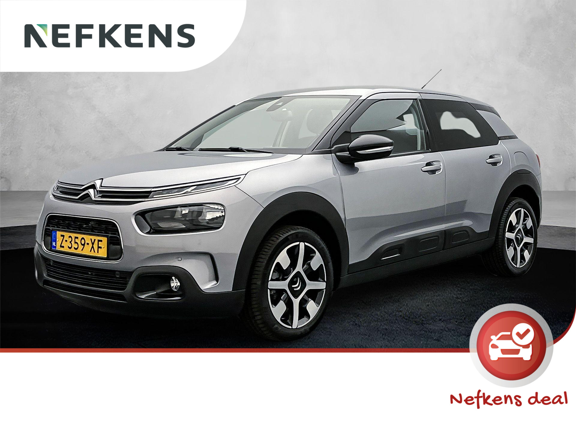 Citroën C4 Cactus Shine Plus 130pk Automaat | Navigatie | Achteruitrijcamera | Climate Control | Cruise Control | Parkeersensoren v+a | Keyless | Apple Carplay / Android Auto | Bluetooth | Donker getint glas | Trekhaak | 17" lichtmetalen velgen |