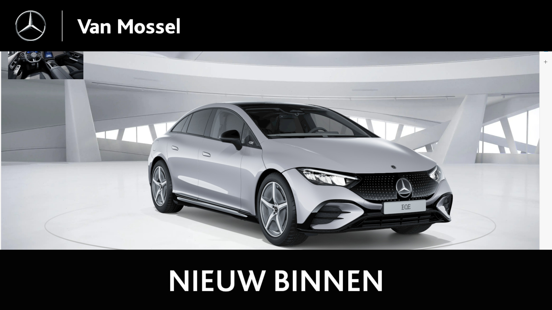 Mercedes-Benz EQE 300 Sport Edition / Stoelverwarming / 360Graden-Camera / Panaroma-schuifdak / Memory-Stoelen / Night-Pakket /