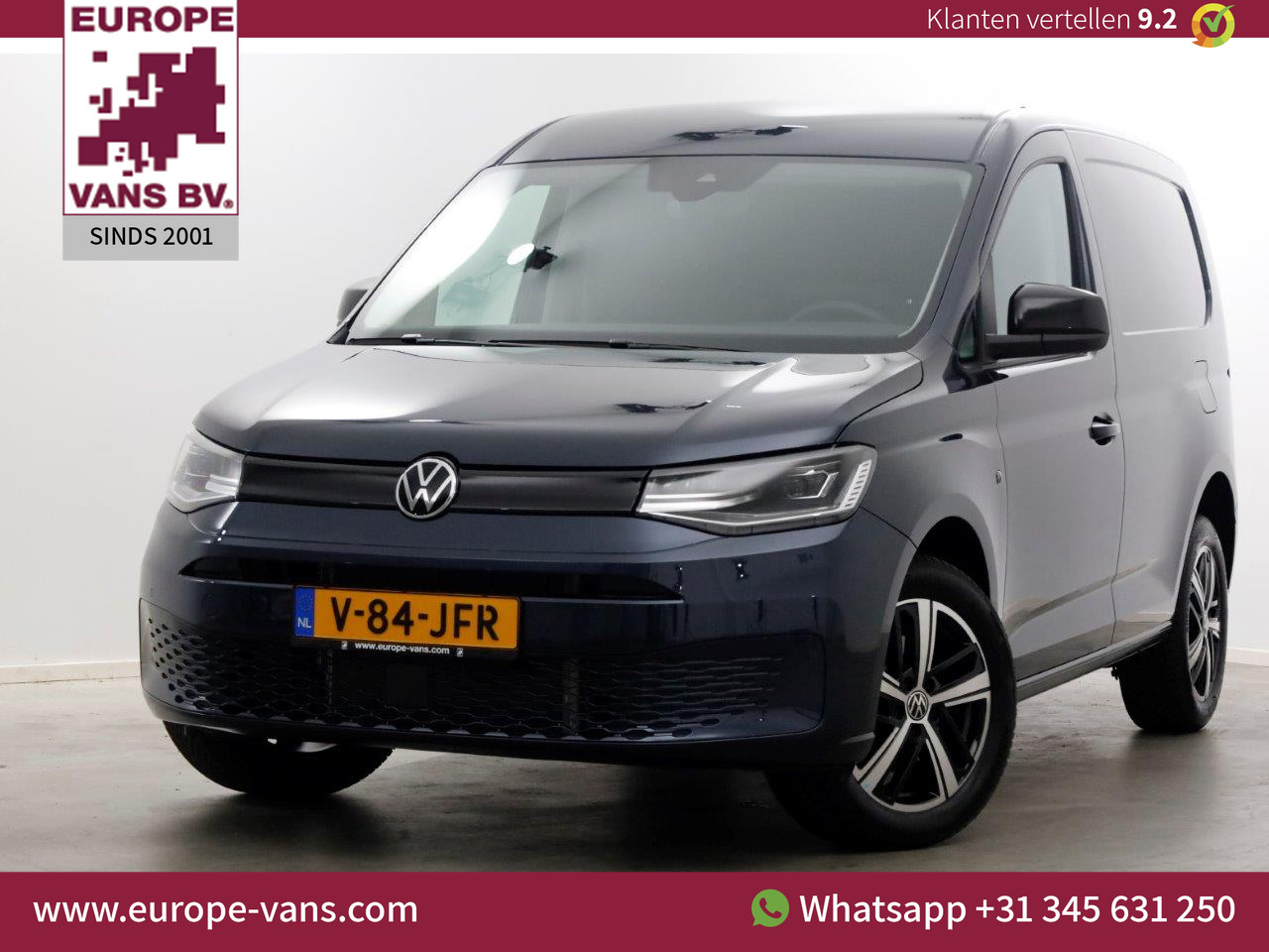 Volkswagen Caddy Cargo 1.5 TSI 115pk Benzine DSG-Automaat LED/Virtual Cockpit NIEUW Direct Rijden 09-2024