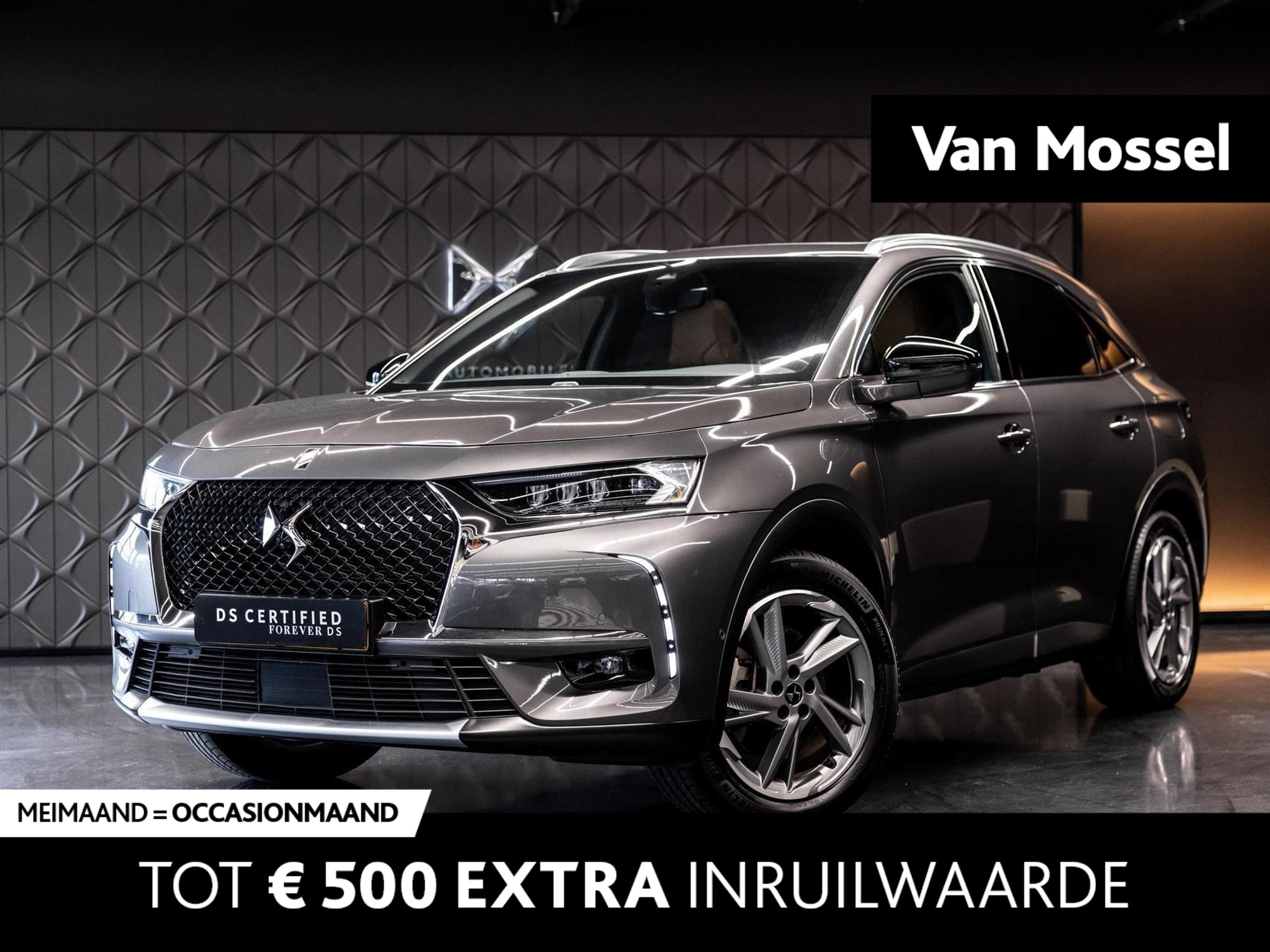 DS DS 7 Crossback E-Tense 4x4 Louvre | Panorama schuif/kanteldak |  HiFi FOCAL | Elektrische achterklep | Geventileerde, verwarmde voorstoelen met massagefunctie | DS Drive Assist | 360 vision