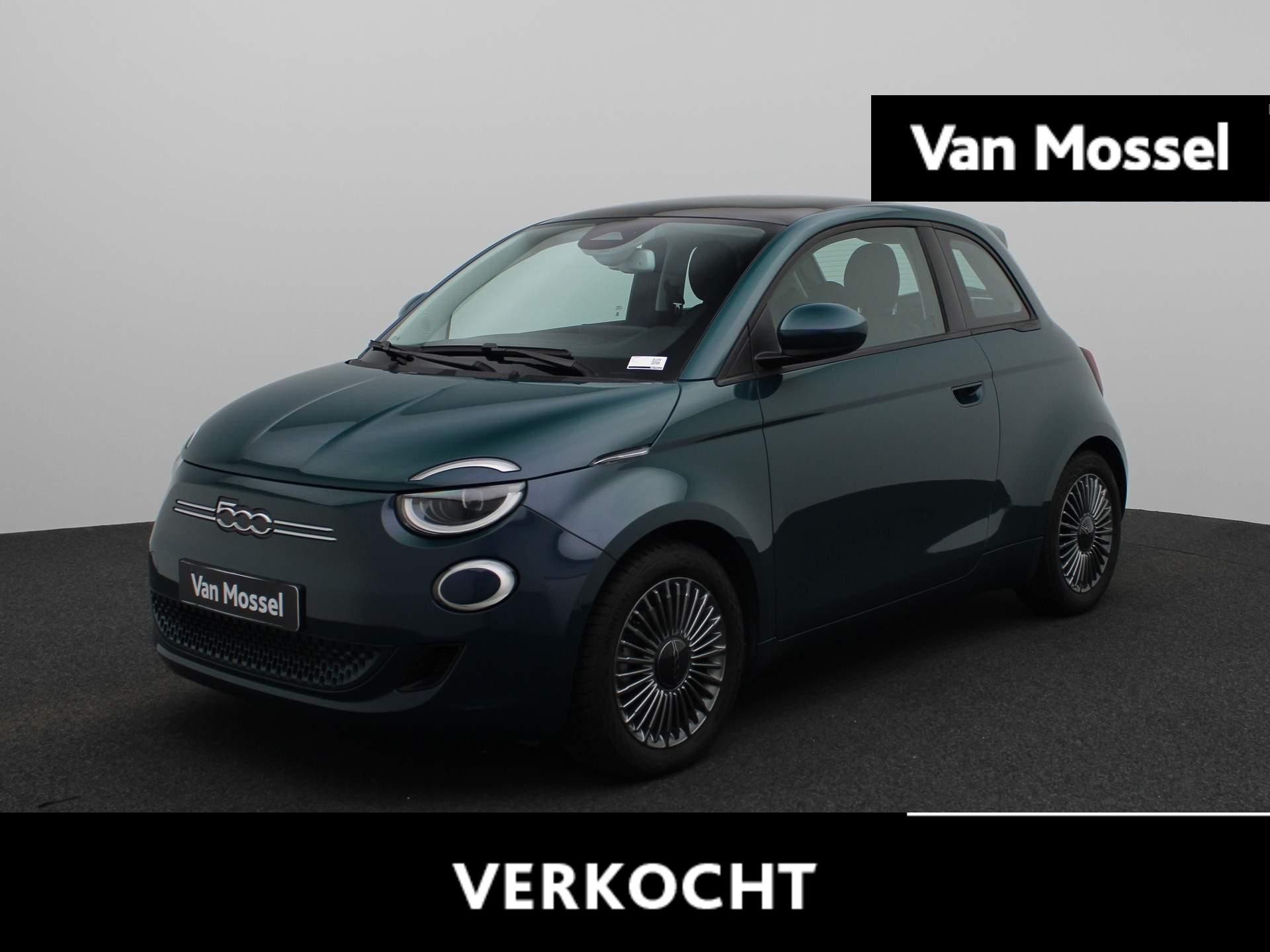 Fiat 500e Icon 42 kWh | Navi | ECC | Cam | Pano | LMV | LED |