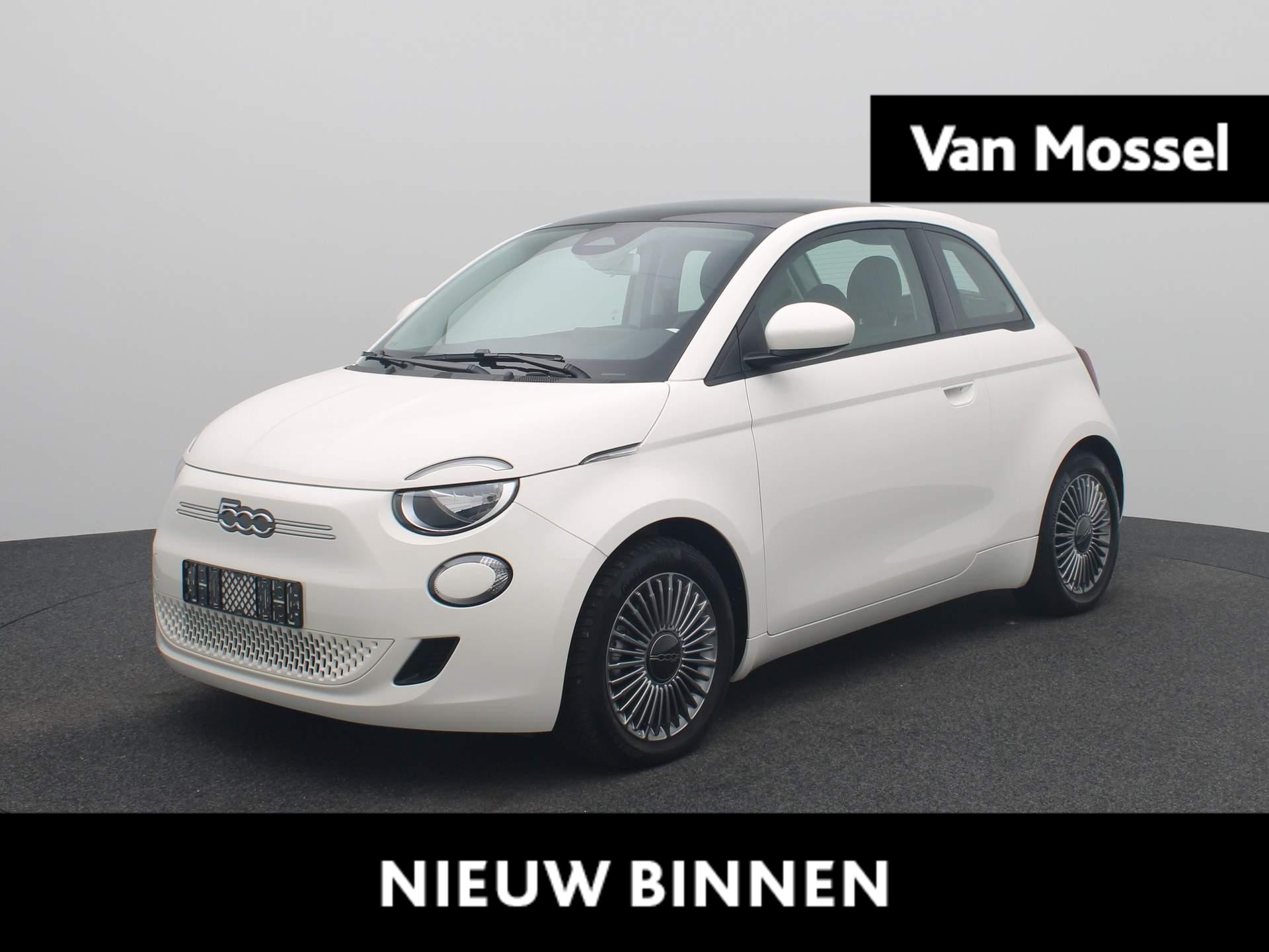 Fiat 500e Icon 42 kWh | Apple CarPlay | Panoramadak | Stoelverwarming | DAB+ Radio | Cruise Control |