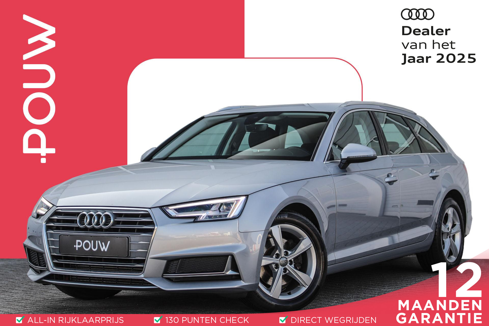 Audi A4 Avant 35 TFSI 150pk S-tronic Advanced Edition | Sportstoelen | LED-koplampen