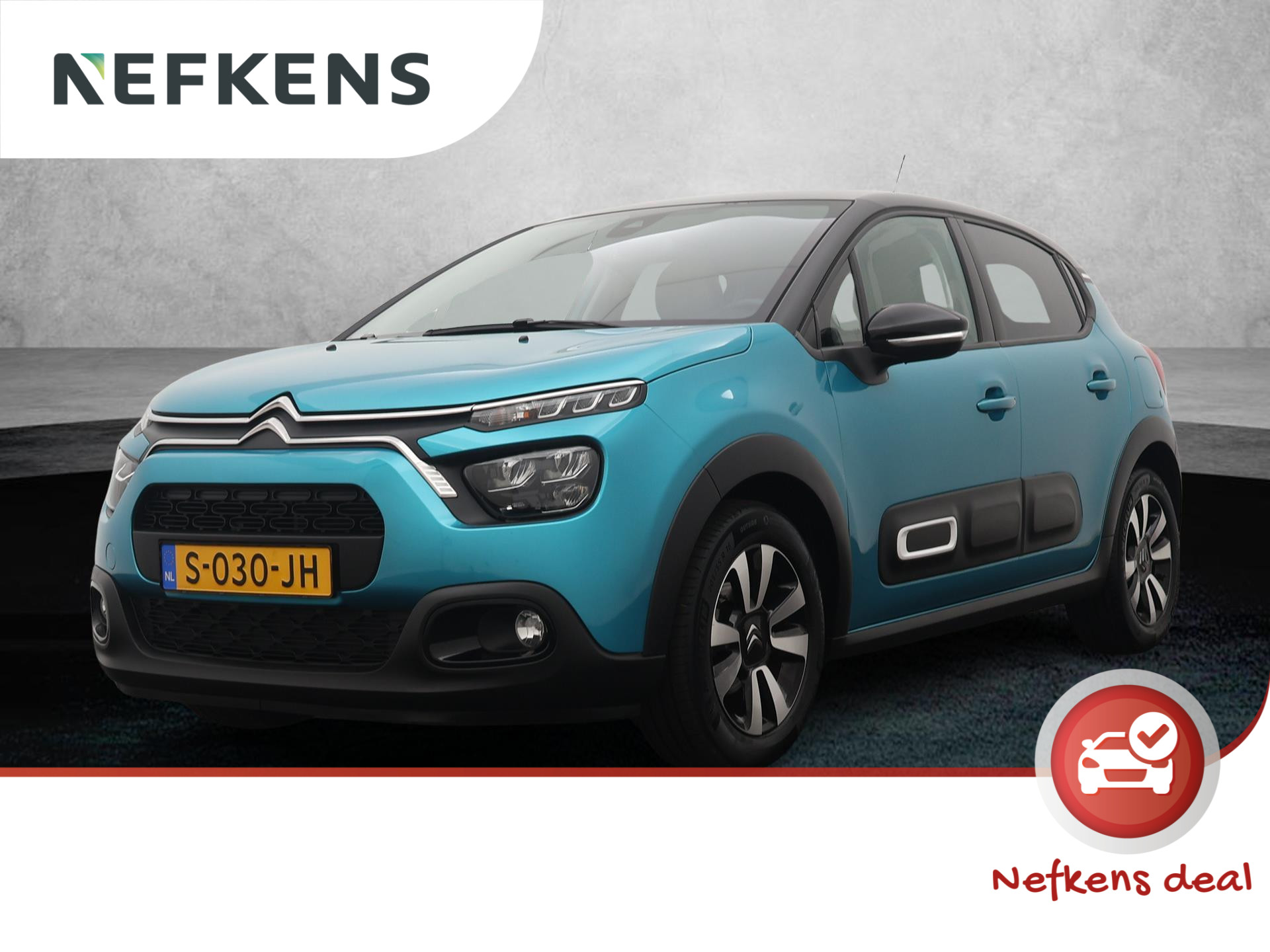 Citroën C3 Feel Edition 83pk | Navigatie | Achteruitrijcamera | Climate Control | Cruise Control | Led koplampen | Apple Carplay / Android Auto | DAB+ radio | Bluetooth | Donker getint glas | Afwijkende dakkleur | 16" lichtmetalen velgen |